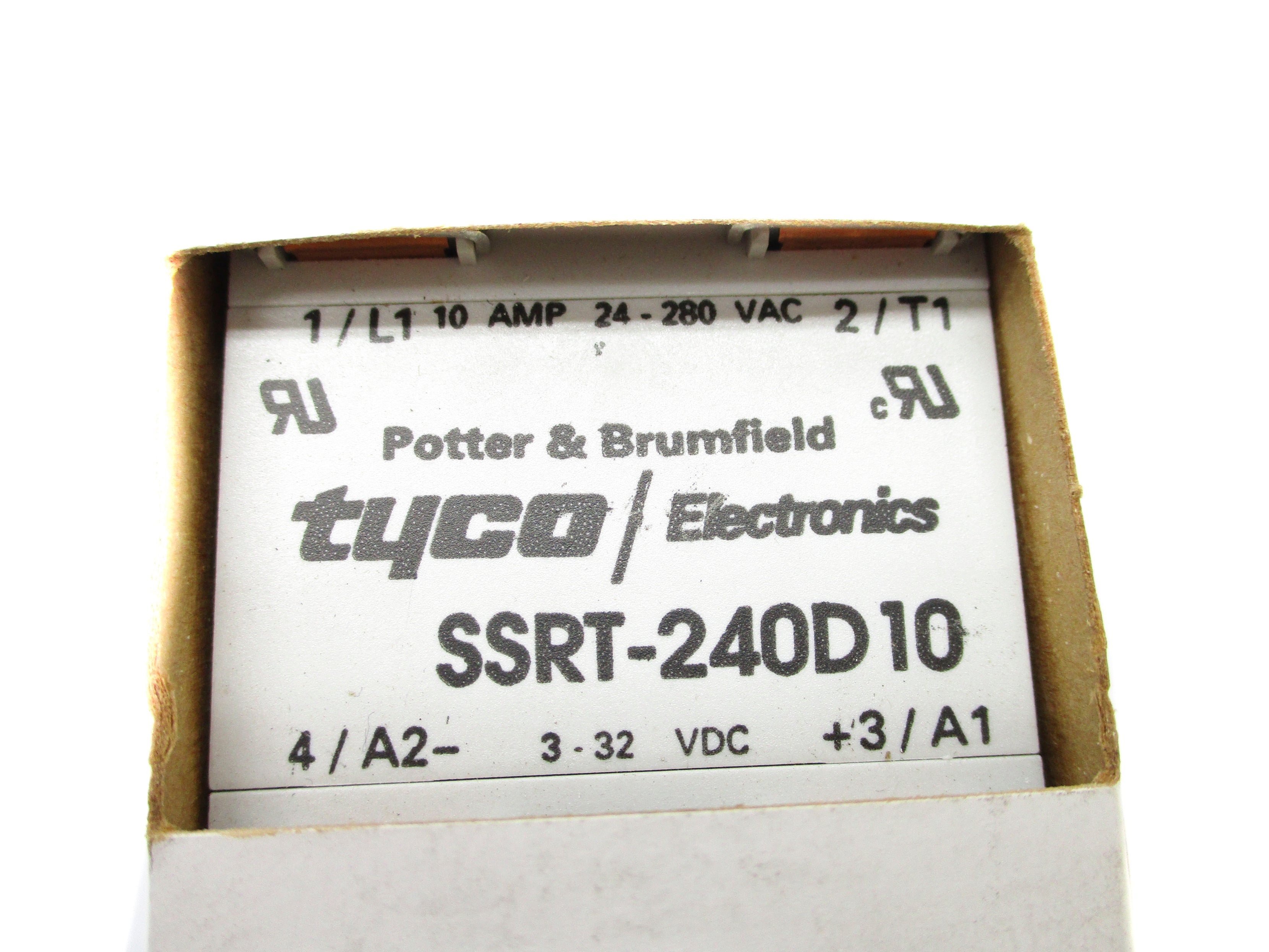 POTTER & BRUMFIELD SSRT-240D10 10A 280VAC NSMP