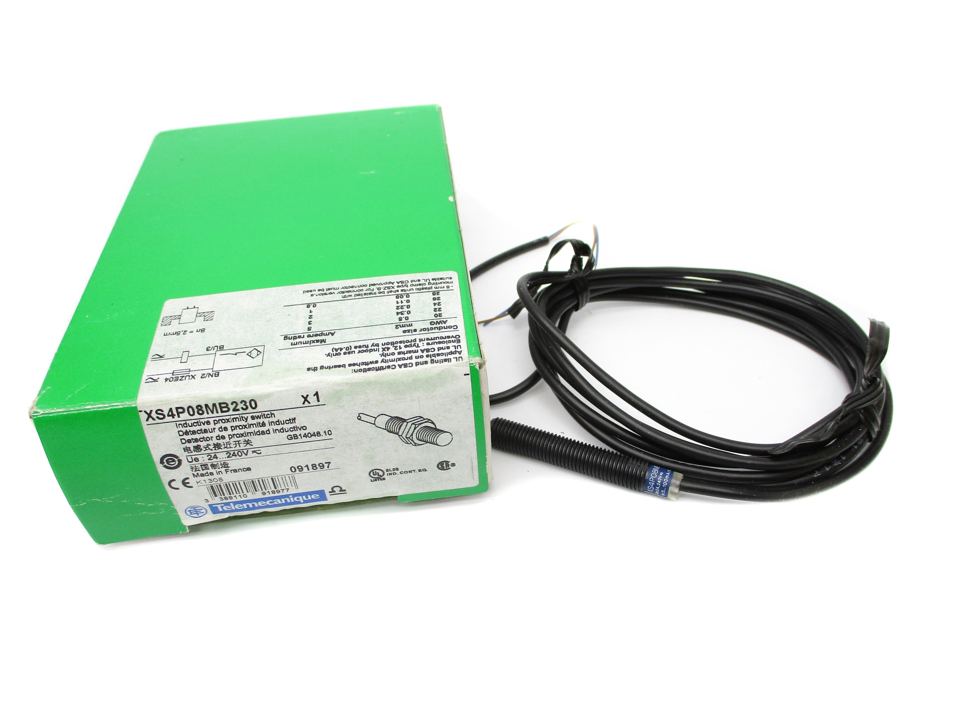 TELEMECANIQUR XS4P08MB230 NSMP
