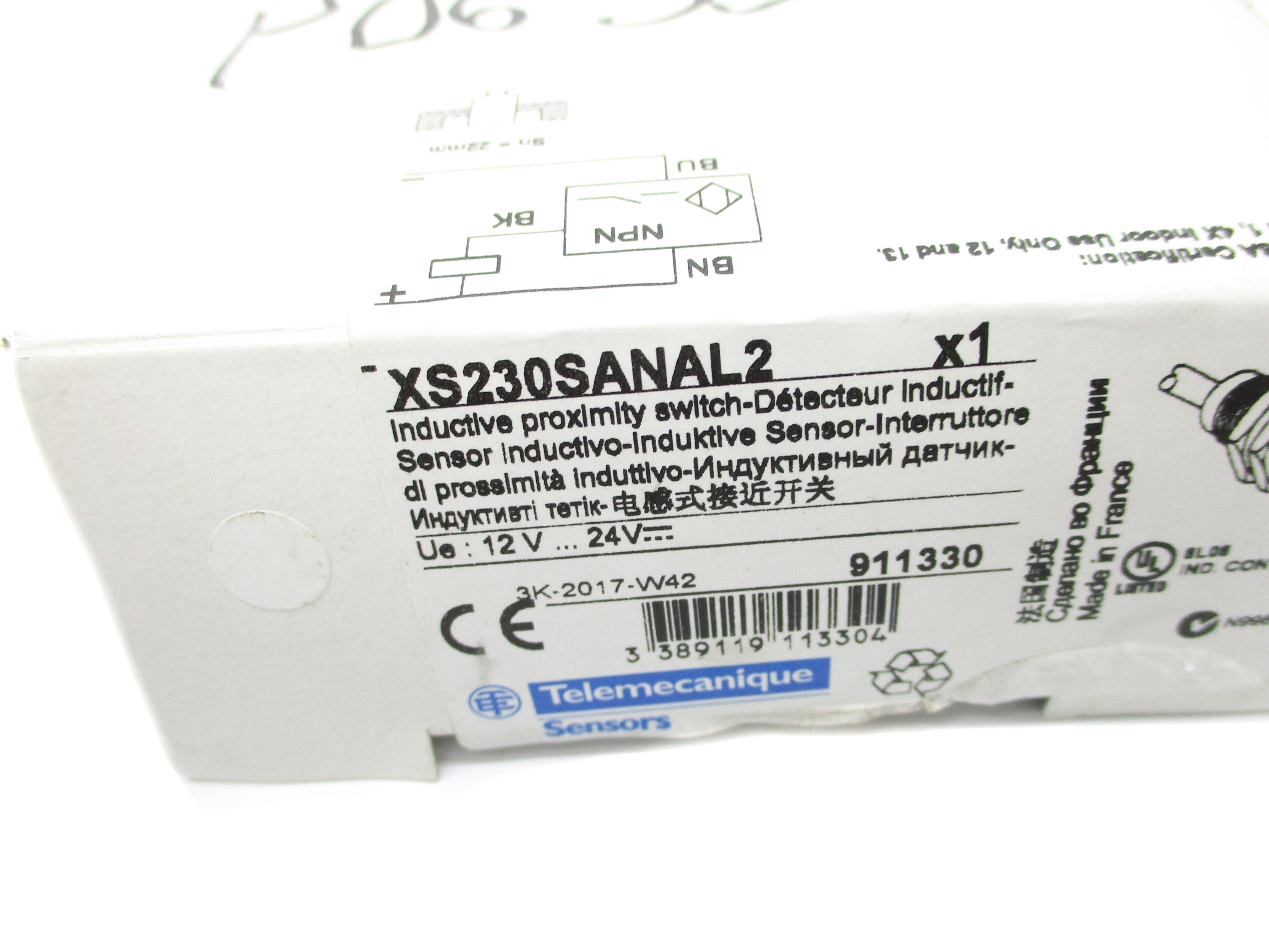 TELEMECANIQUE XS230SANAL2 12-24V NSMP