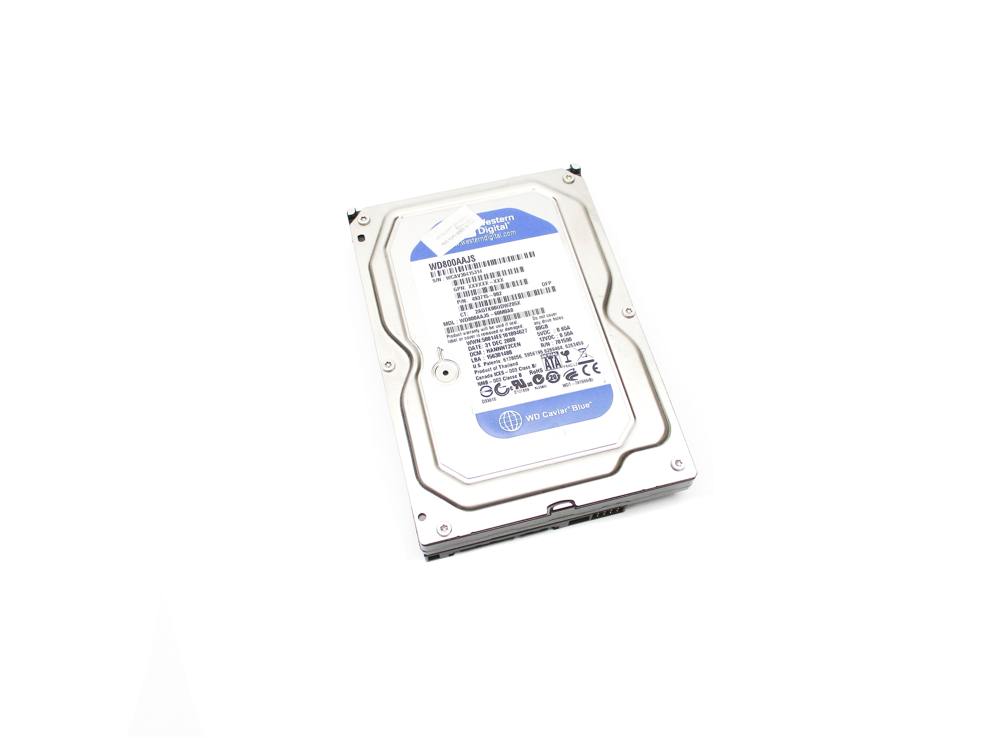 WESTERN DIGITAL WD800AAJS-60M0A0 NSNP