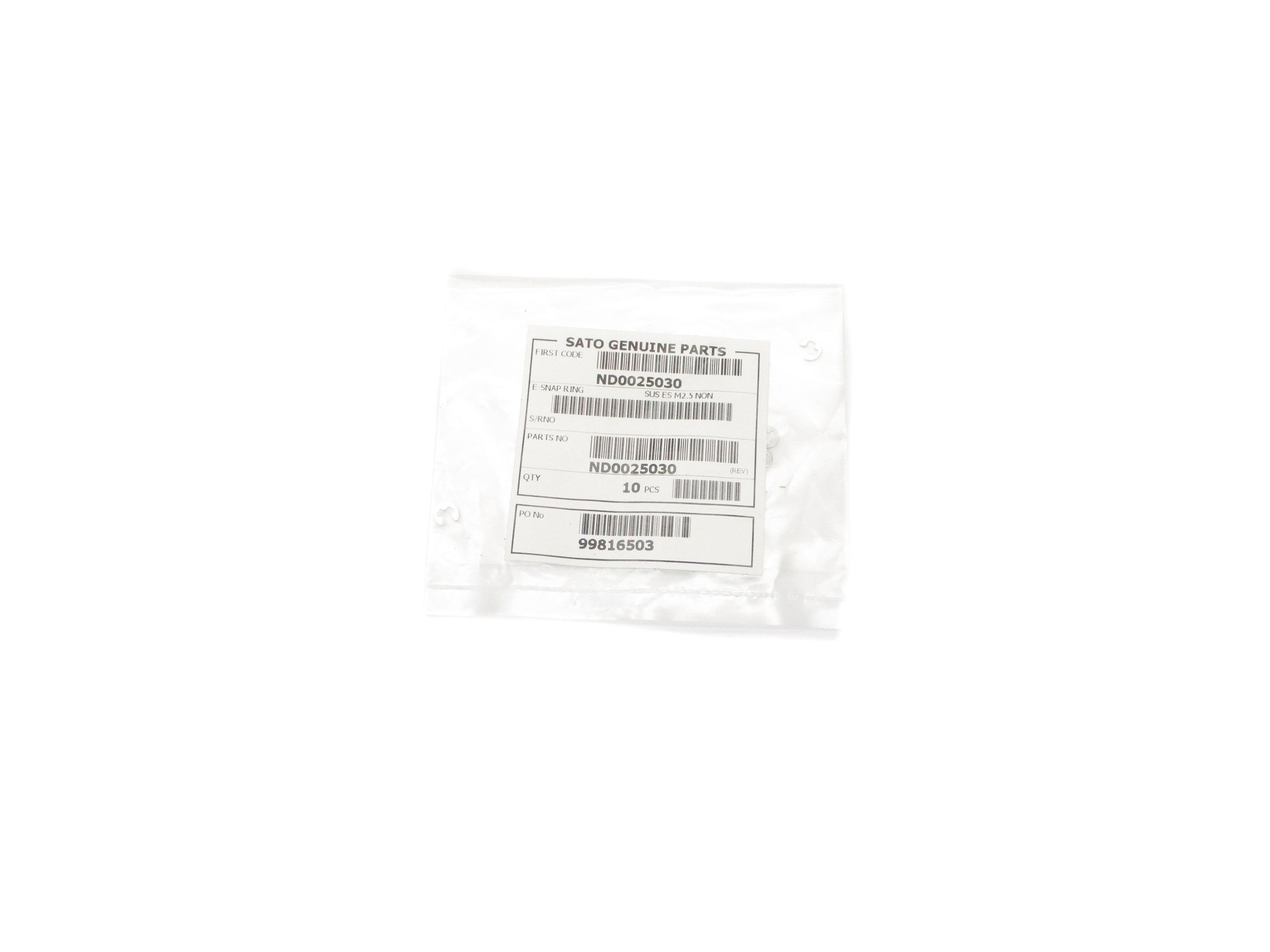 SATO ND0025030 (PKG OF 10) NSNP