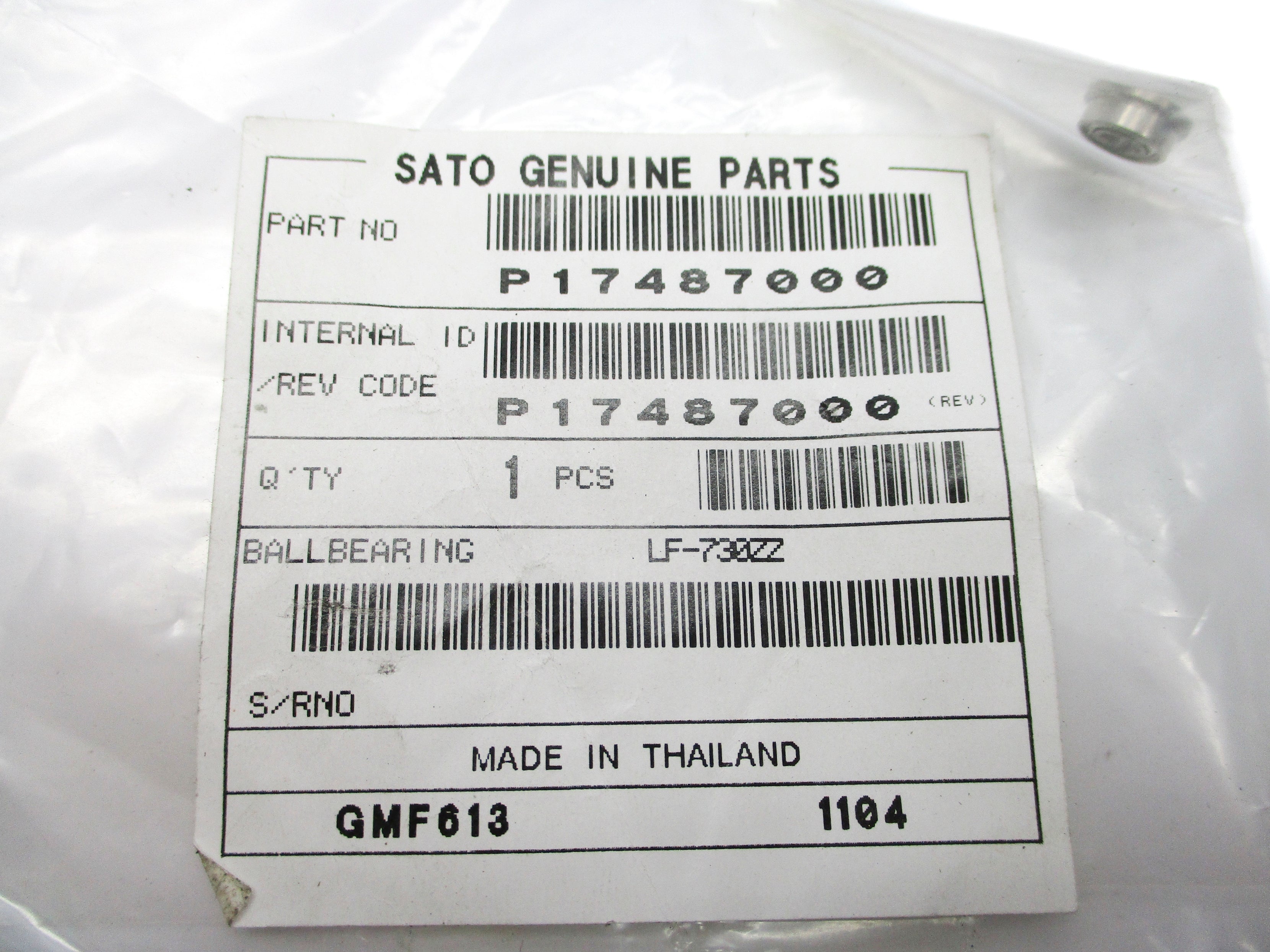 SATO P17487000 NSMP