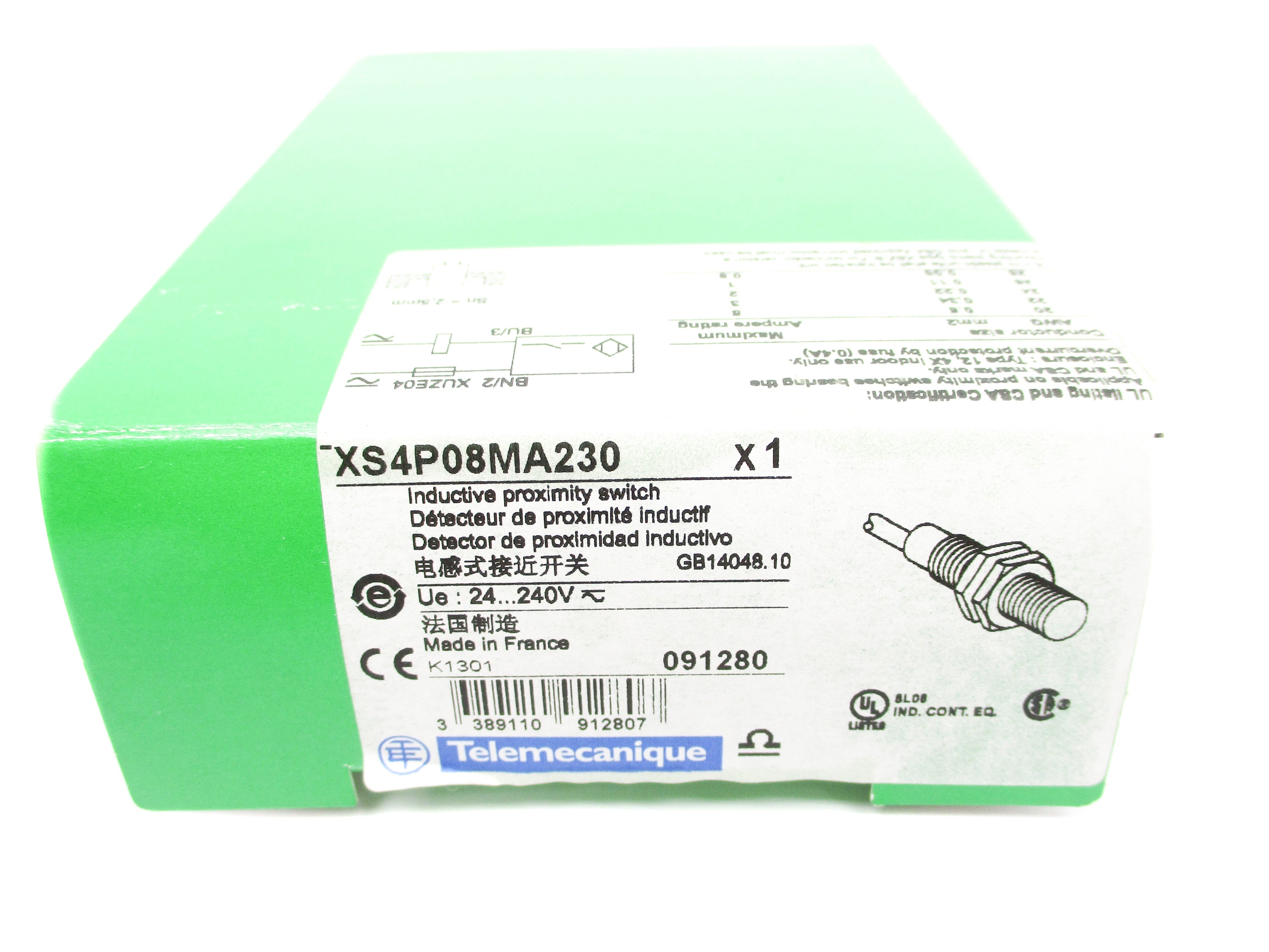 TELEMECANIQUE XS4P08MA230 NSMP