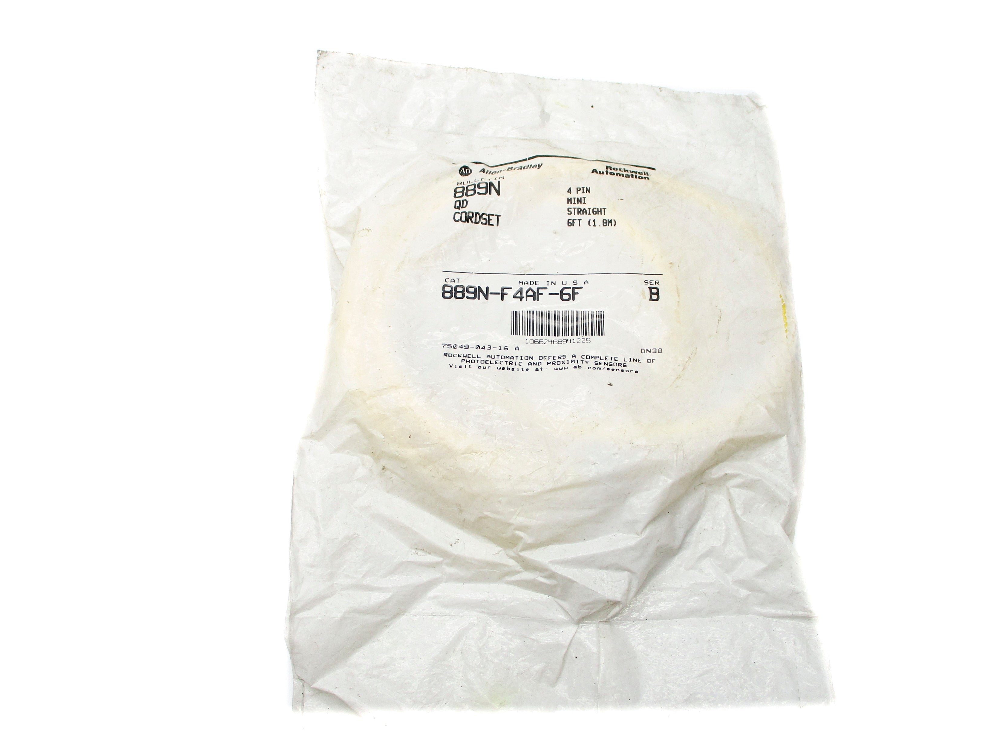 ALLEN BRADLEY 889N-F4AF-6F SER. B NSMP