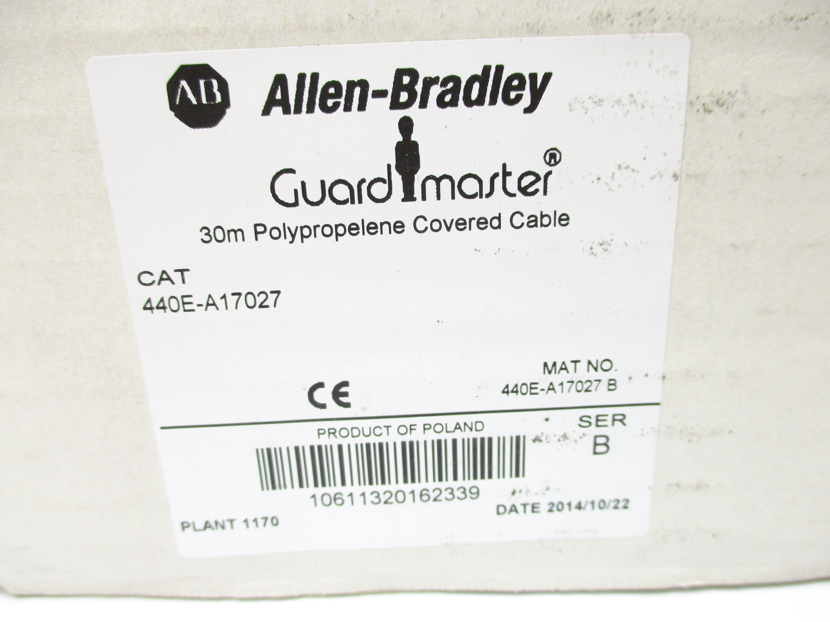 ALLEN BRADLEY 440E-A17027 SER. B (WH) NSMP