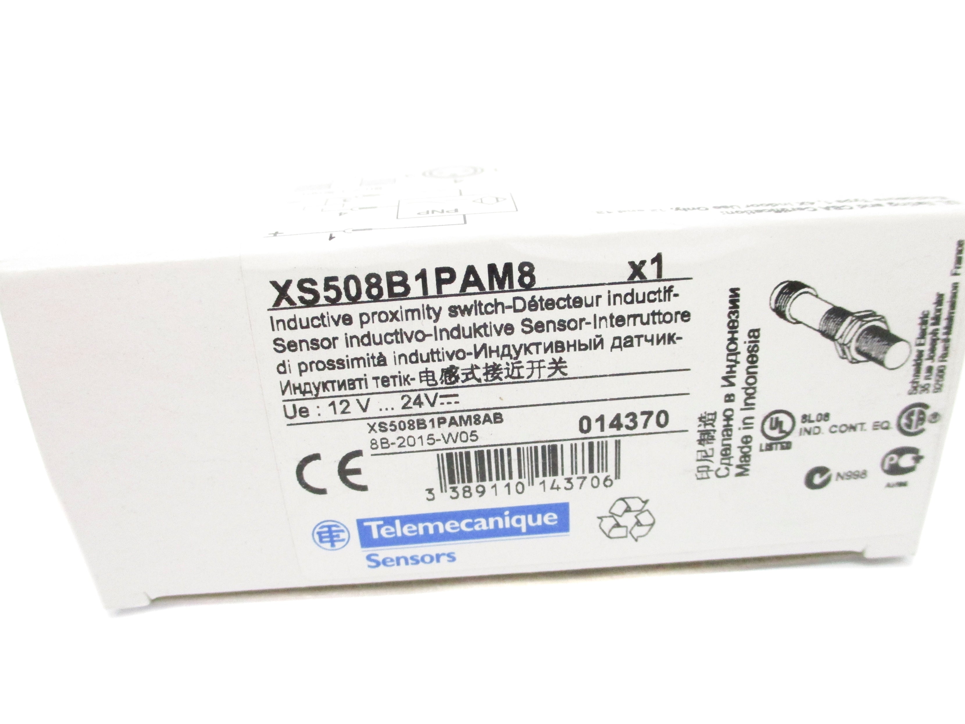TELEMECANIQUE XS508B1PAM8 12-24V NSMP