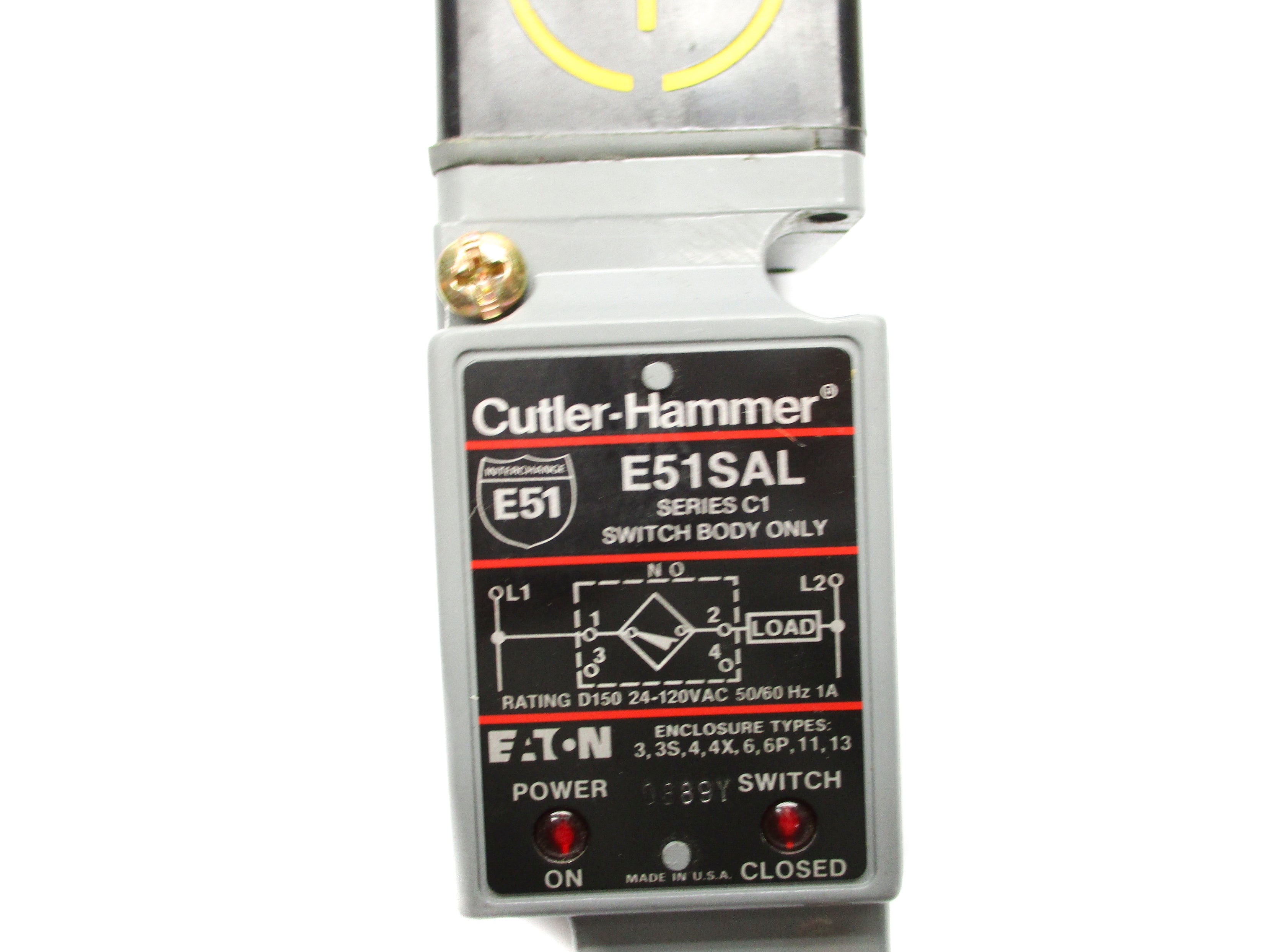 CUTLER HAMMER E51SAL SER. C1 NSNP