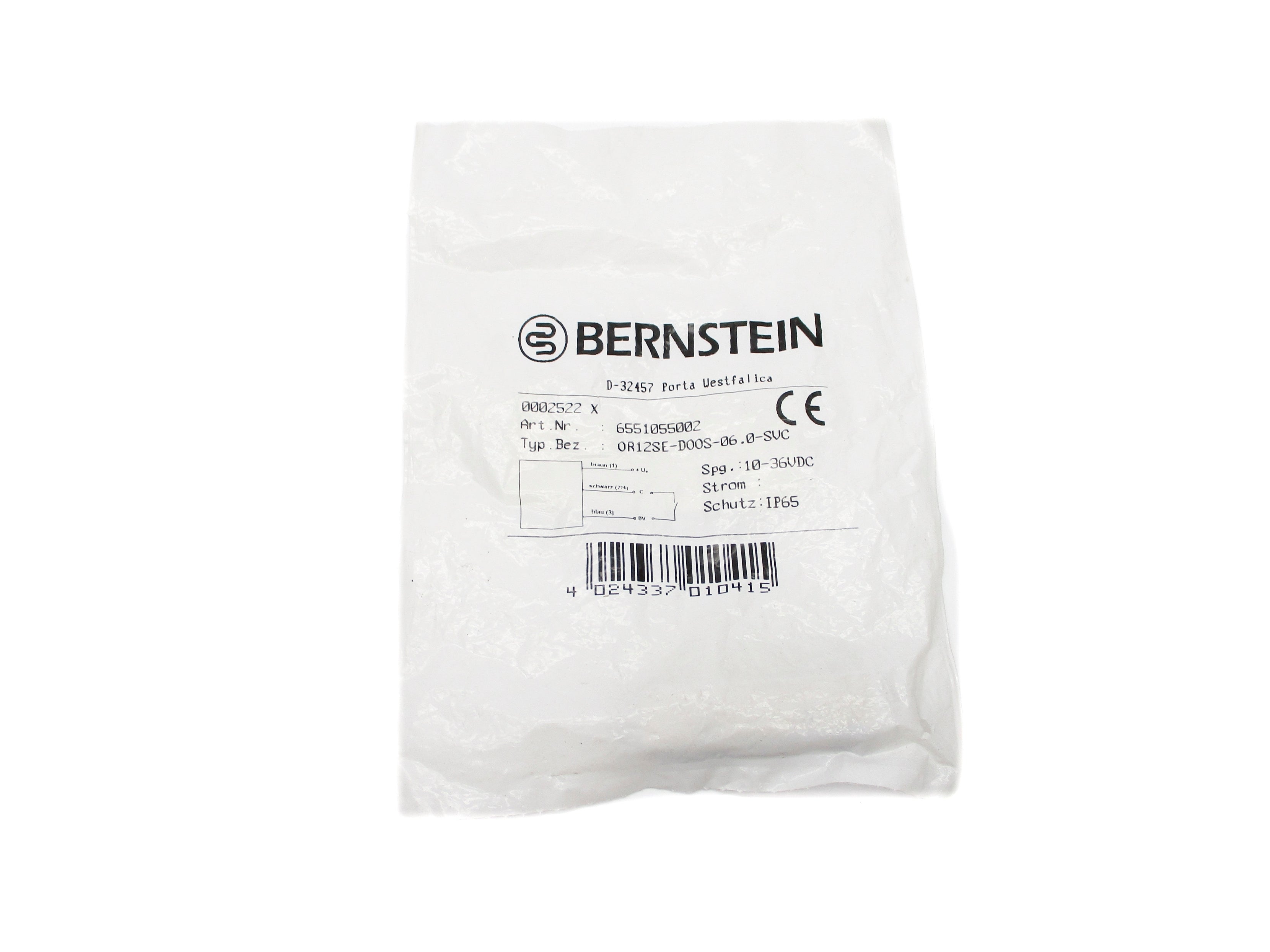 BERNSTEIN OR12SE-DOOS-06.0-SVC 6551055002 10-36VDC NSMP