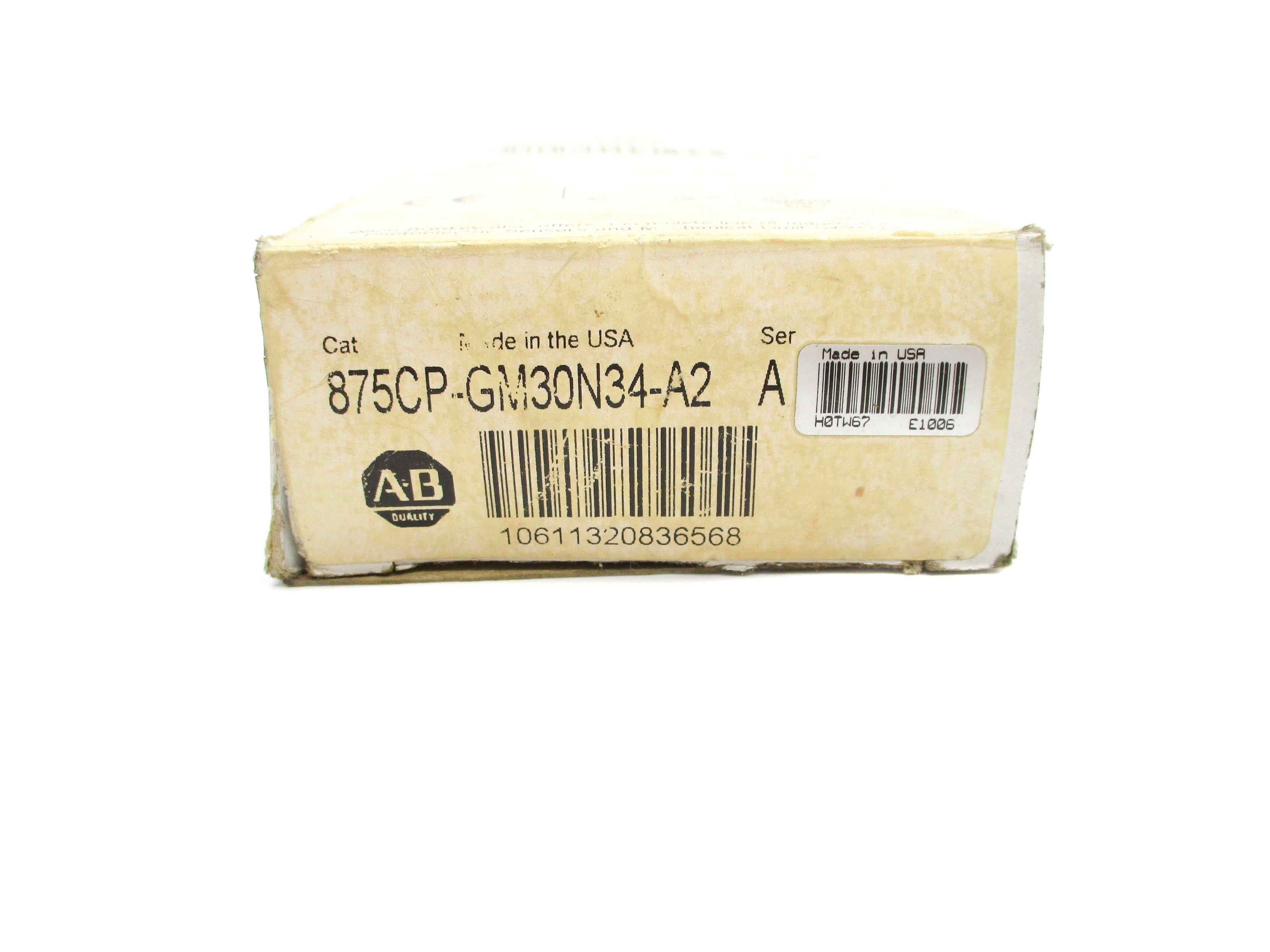 ALLEN BRADLEY 875CP-GM30N34-A2 SER. A NSMP
