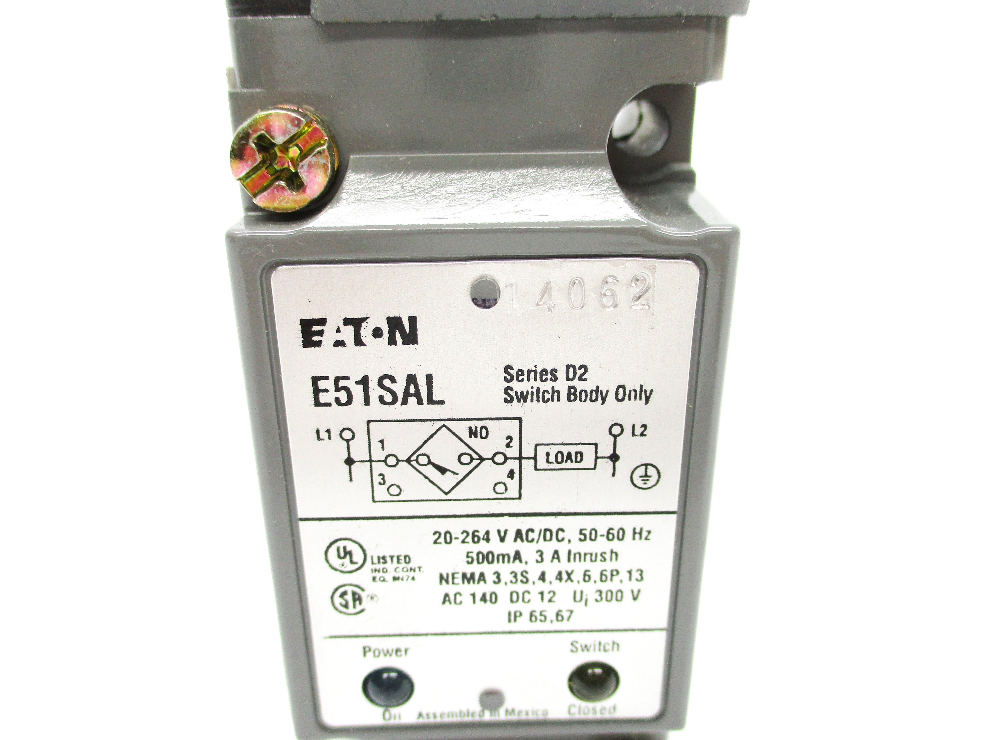 EATON E51SAL SER. D2 E51DS5 SER. C1 NSNP