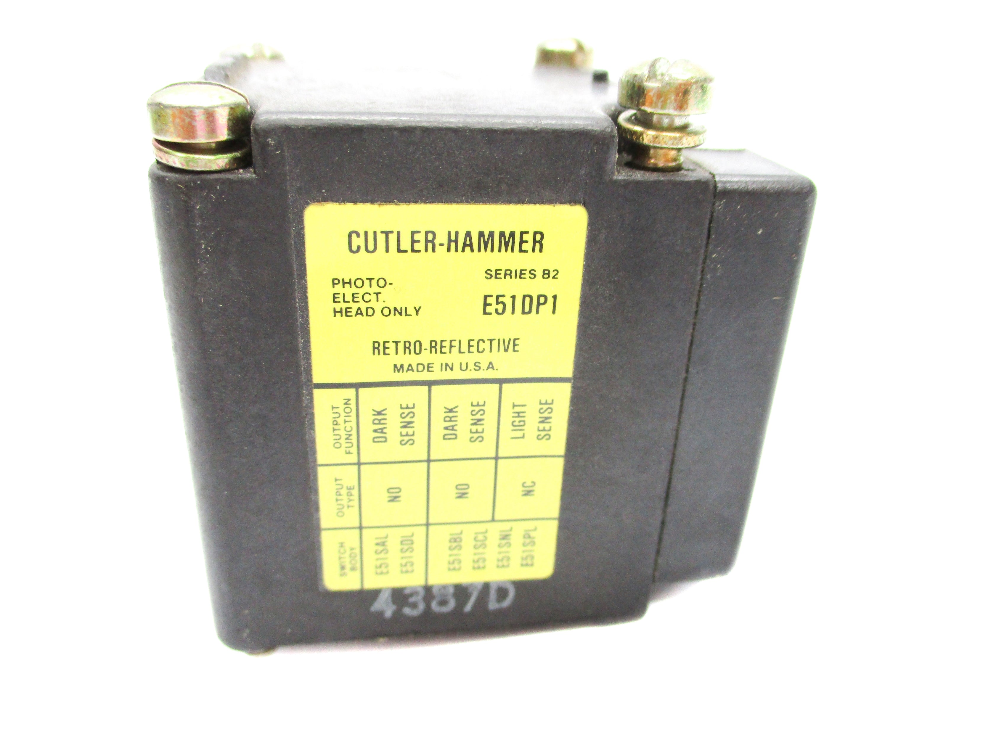 CUTLER HAMMER E51DP1 SER. B2 UNMP