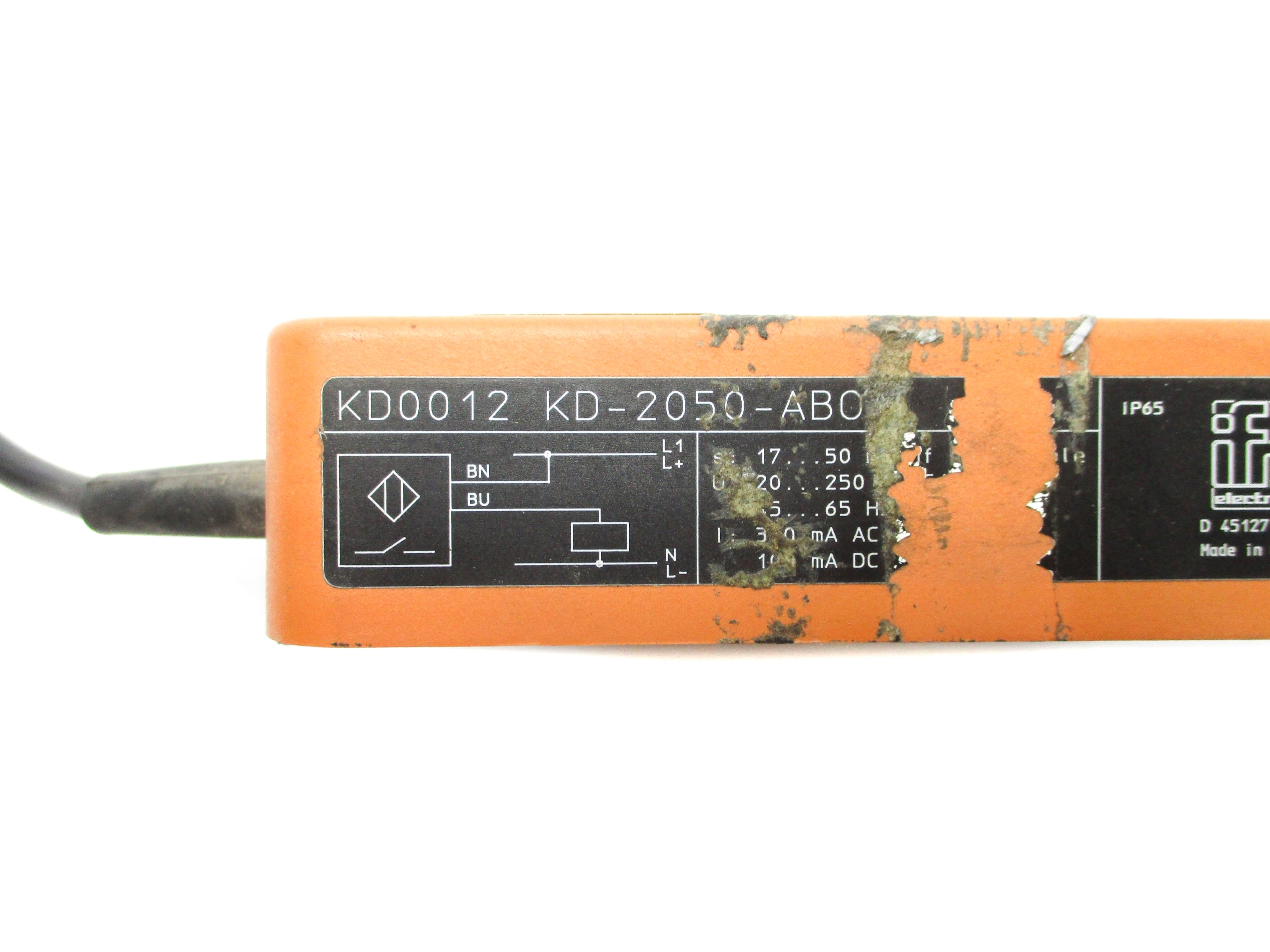 IFM EFECTOR KD0012 (AS PICTURED) UNMP