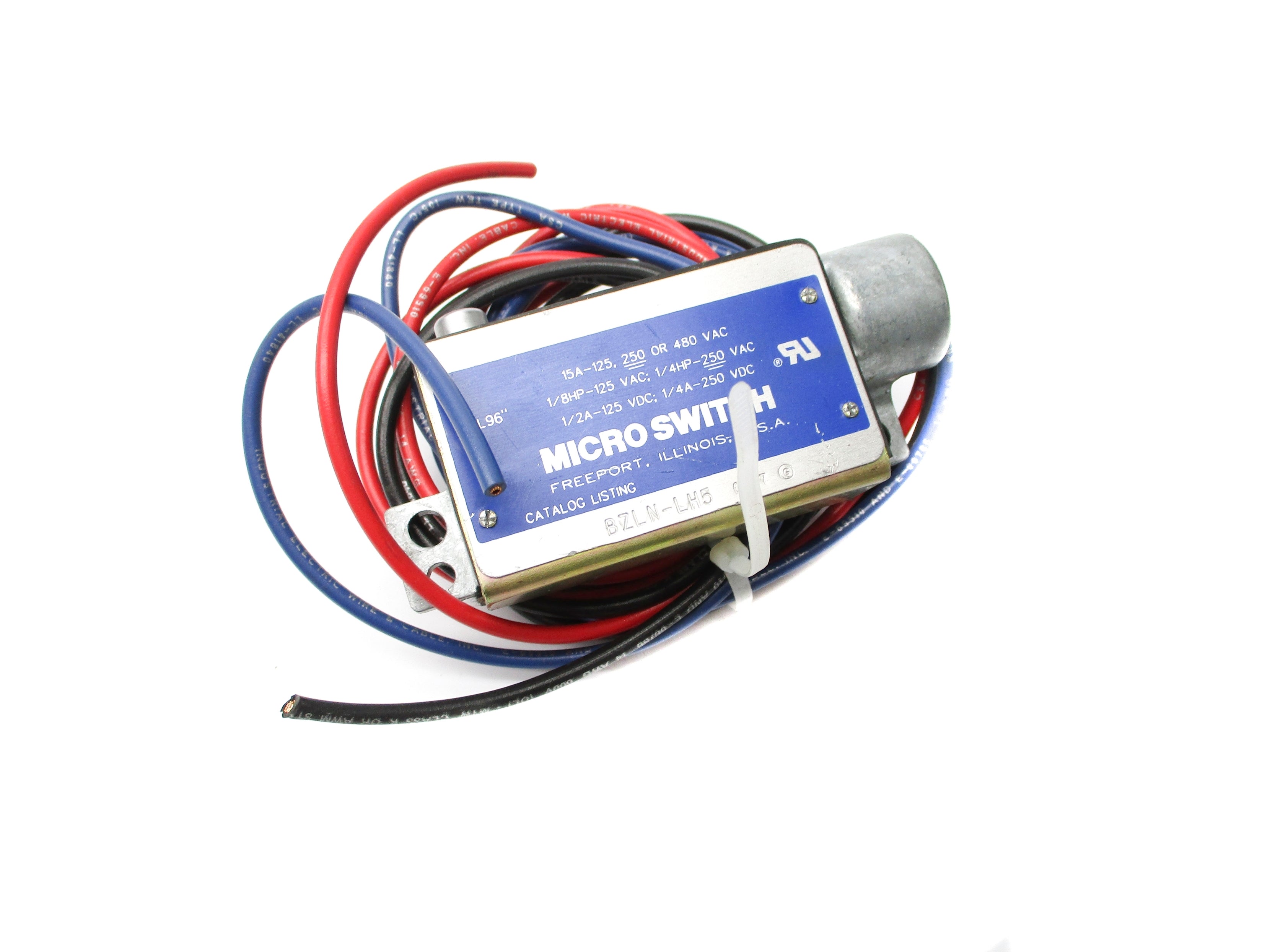 MICRO SWITCH BZLN-LH5 480VAC 15A NSNP