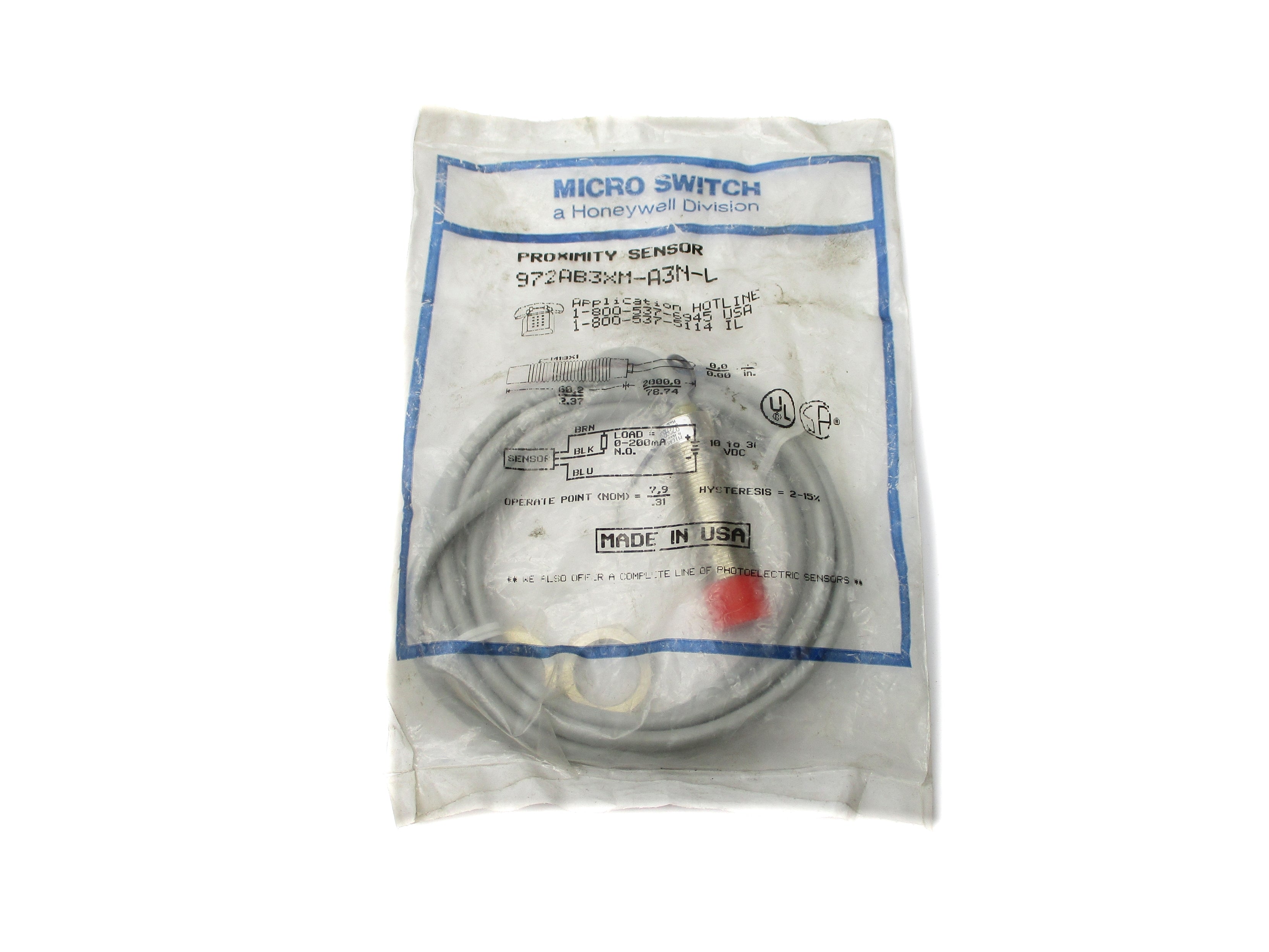 HONEYWELL 972AB3XM-A3N-L NSMP