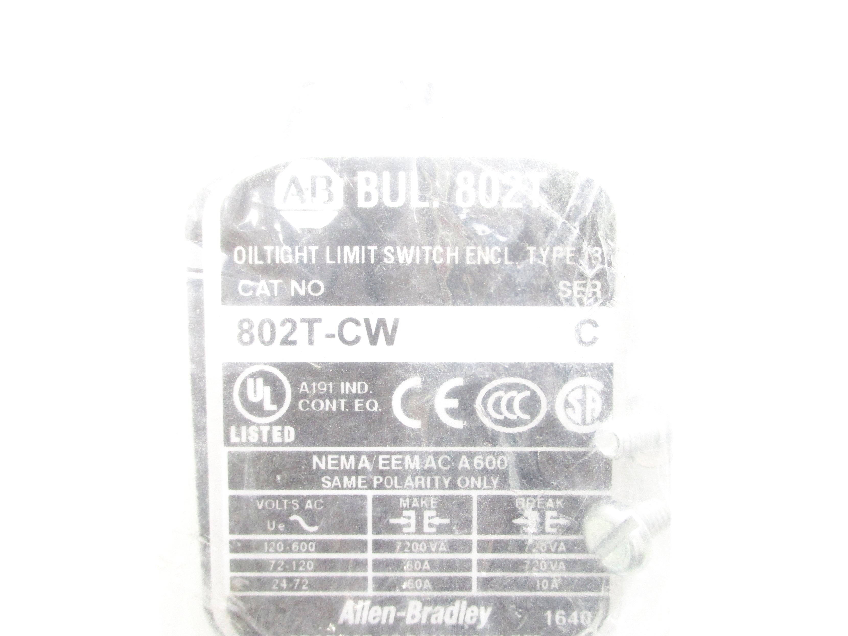 INDUSTRIAL SPARE PART 802T-CW SER. C (AS PICTUERD) NSNP