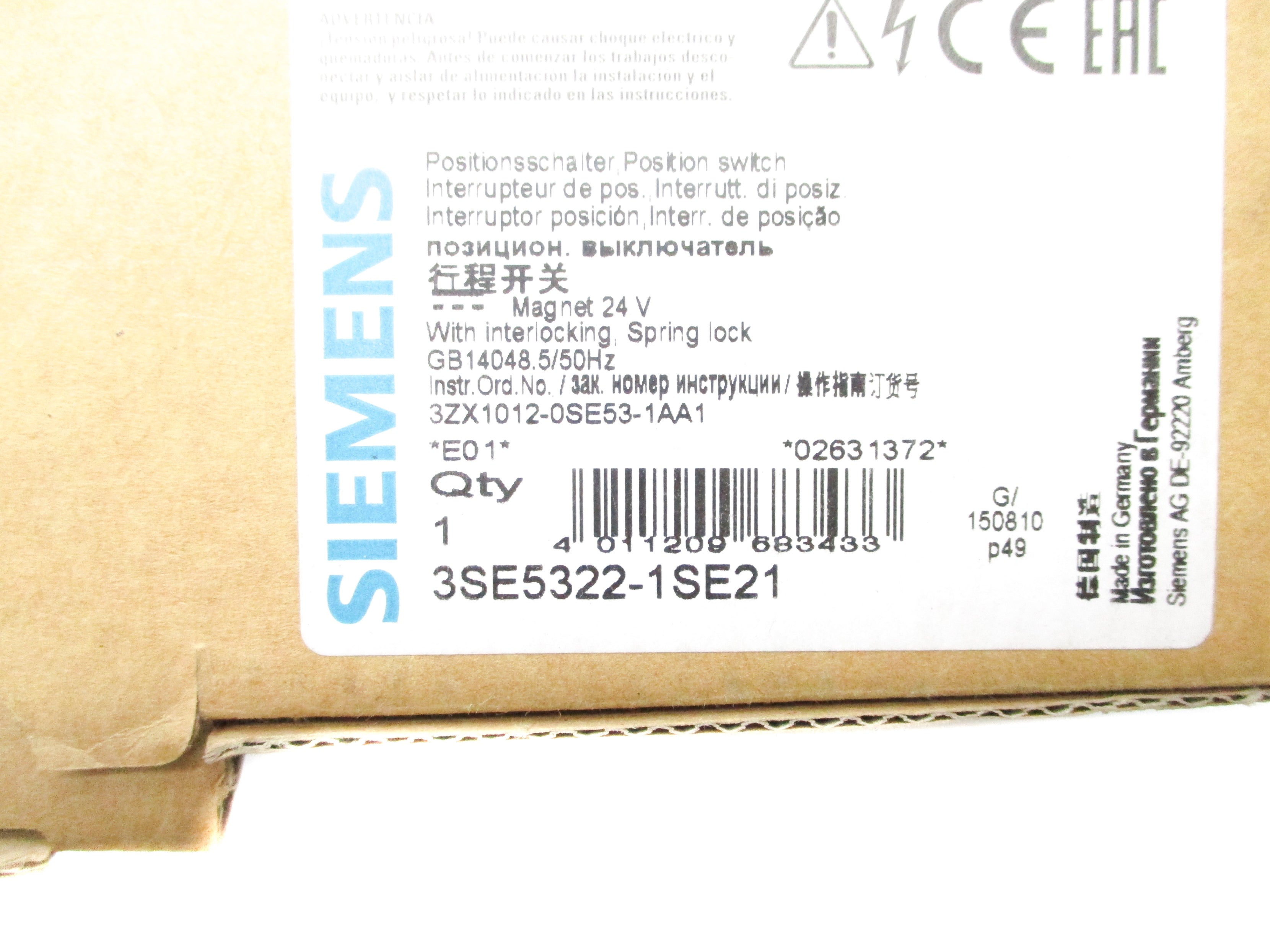 SIEMENS 3SE5322-1SE21 NSMP