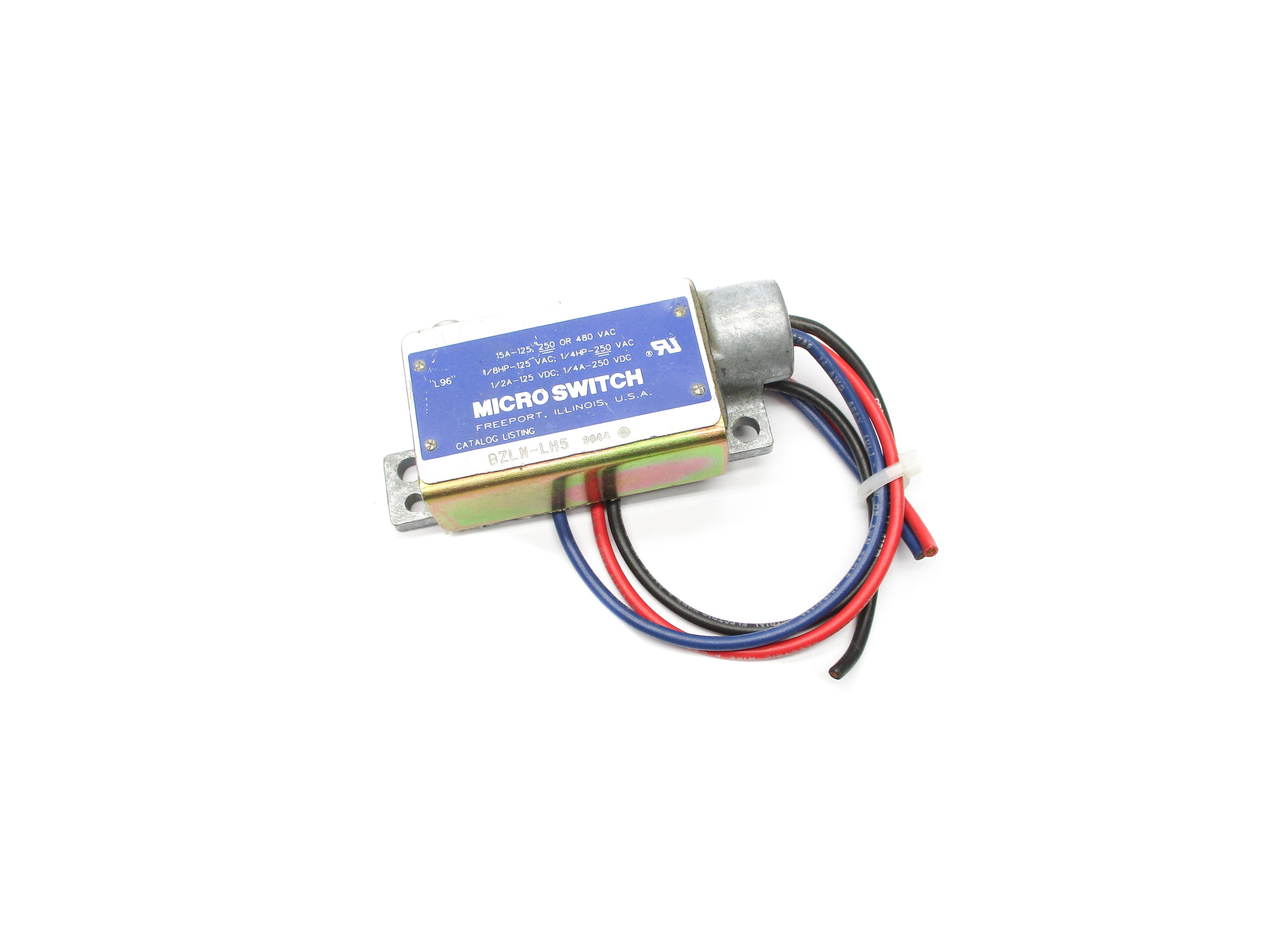 MICRO SWITCH BZLN-LH5 480VAC 15A UNMP