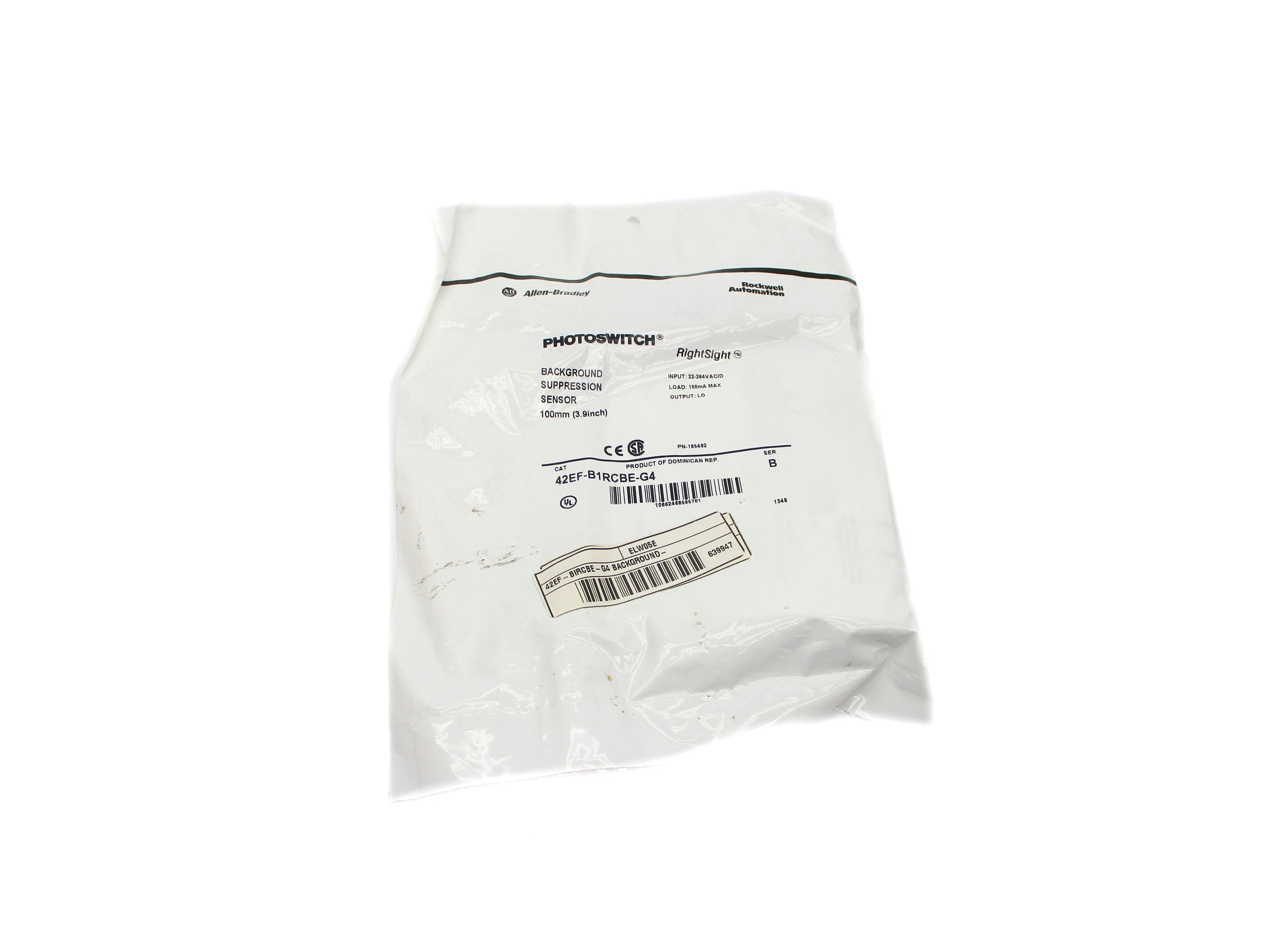 ALLEN BRADLEY 42EF-B1RCBE-G4 SER. B NSMP