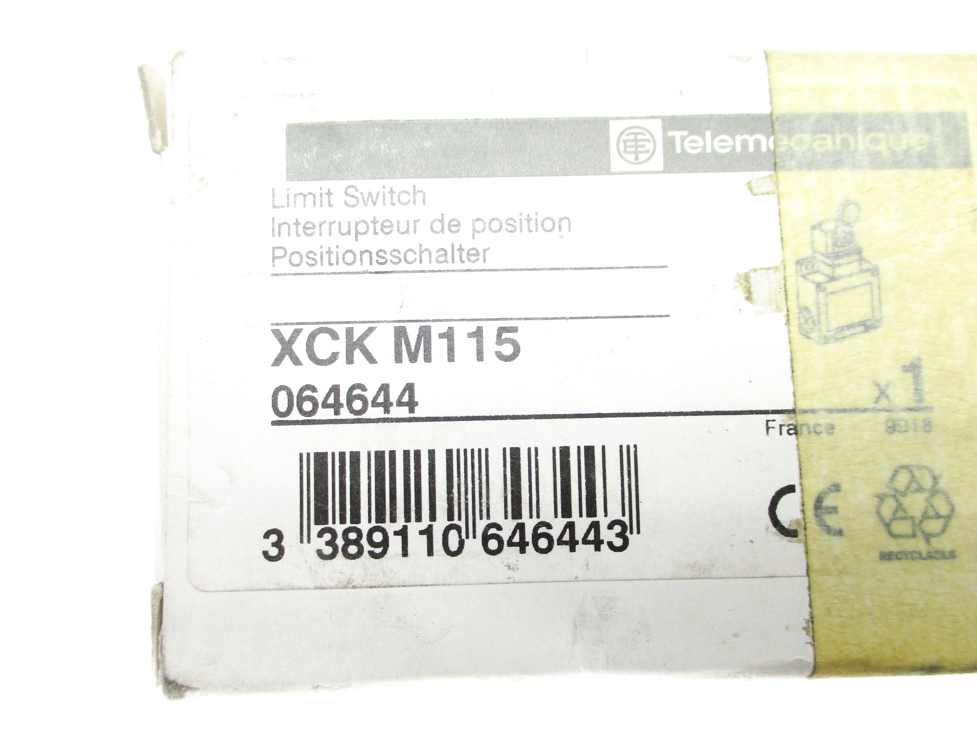 TELEMECANIQUE XCKM115 500V 3A NSMP