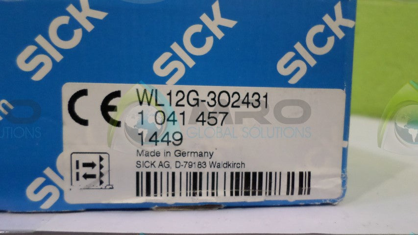 SICK WL12G-302431 PHOTOELECTRIC REFLEX SENSOR *NEW IN BOX*