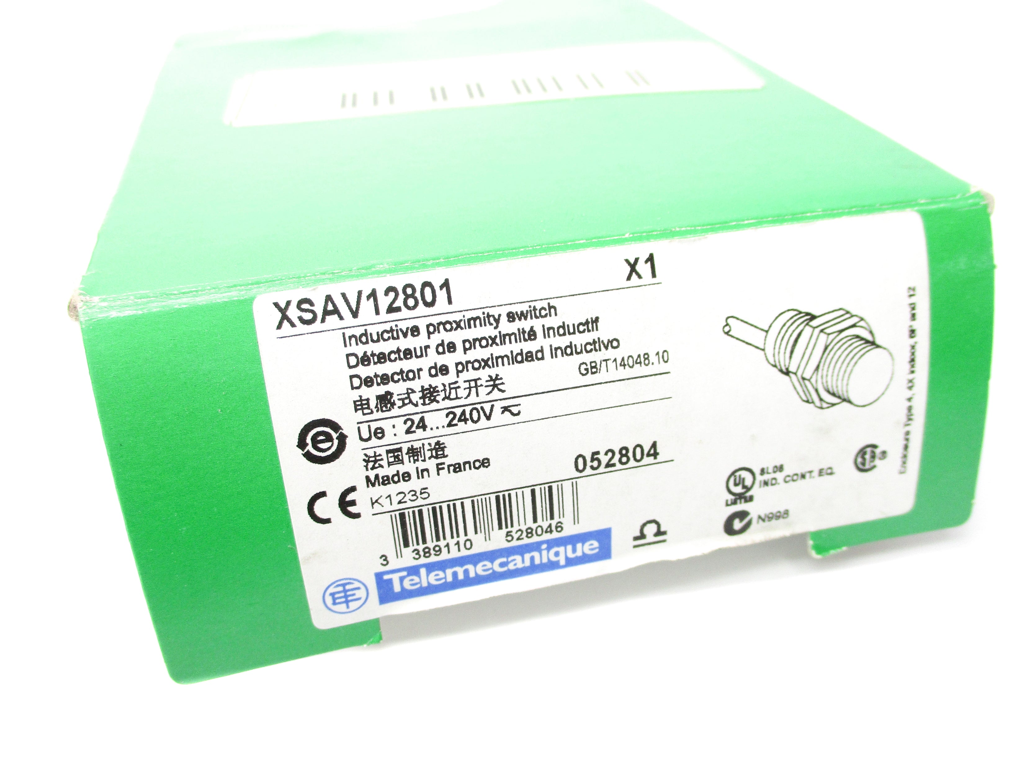 TELEMECANIQUE XSAV12801 24-240V NSMP