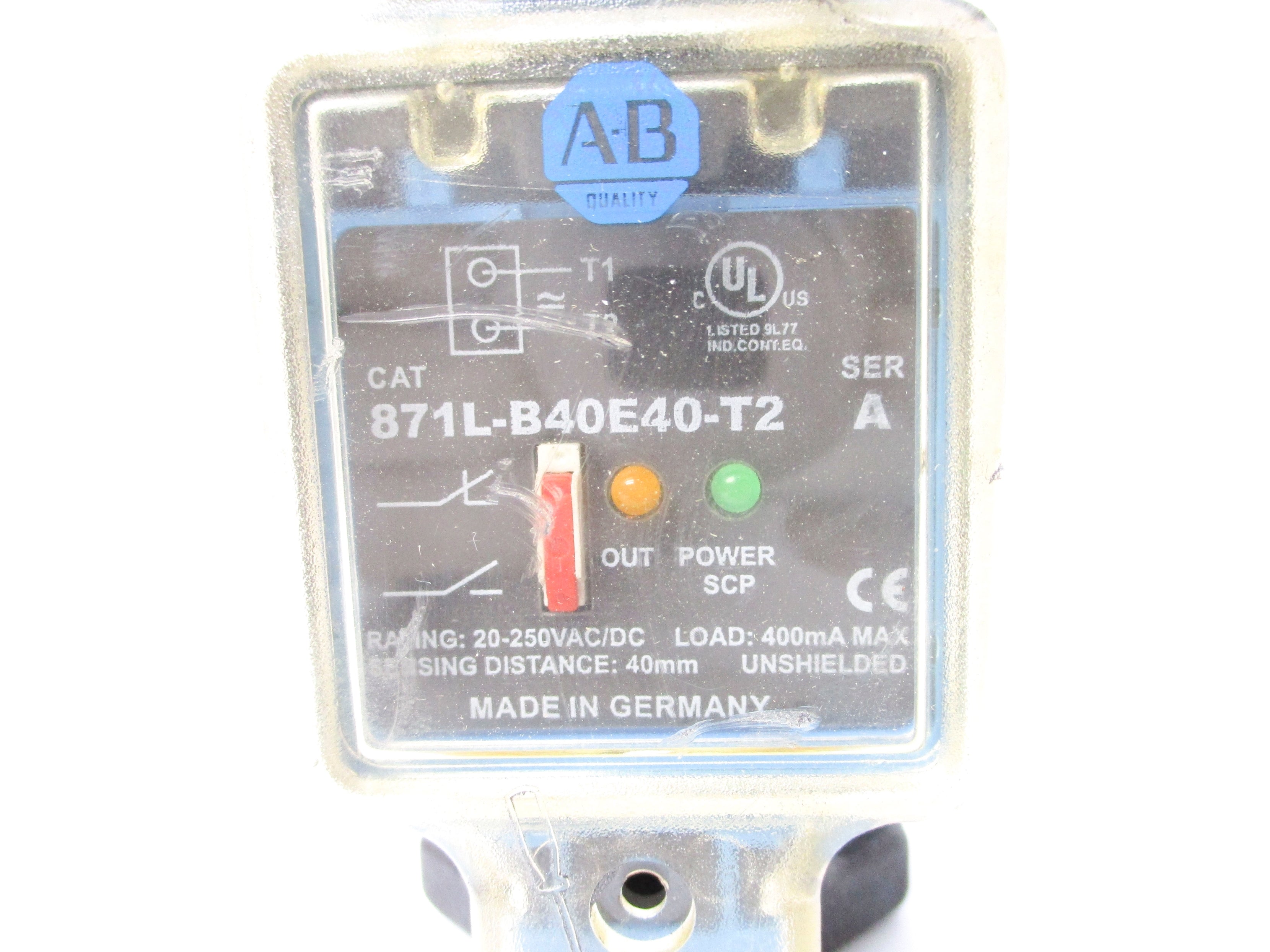 ALLEN BRADLEY 871L-B40E40-T2 SER. A UNMP