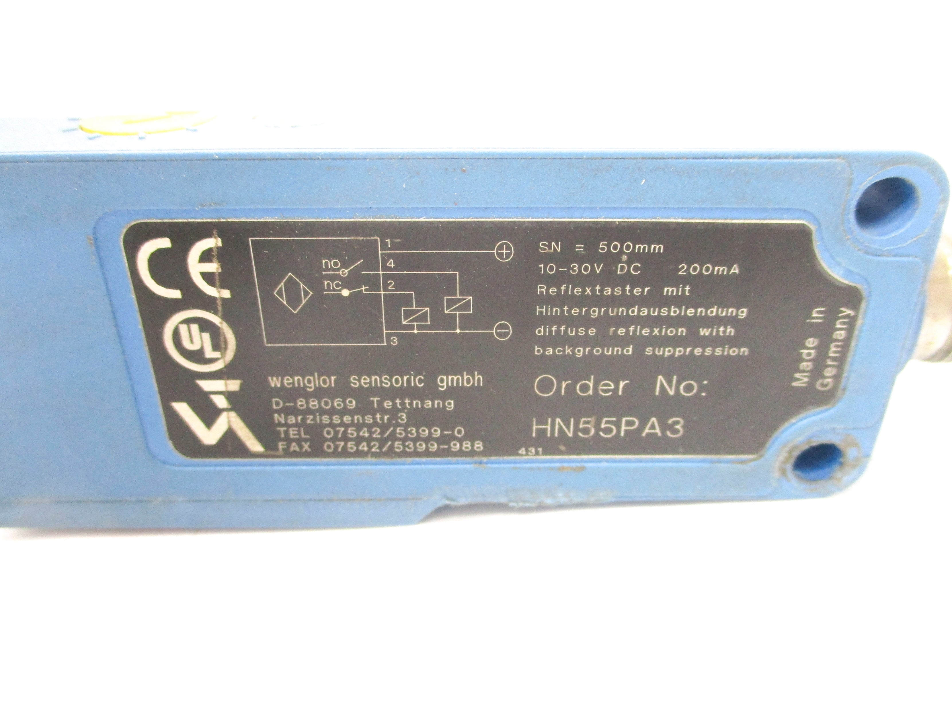 WENGLOR HN55PA3 UNMP