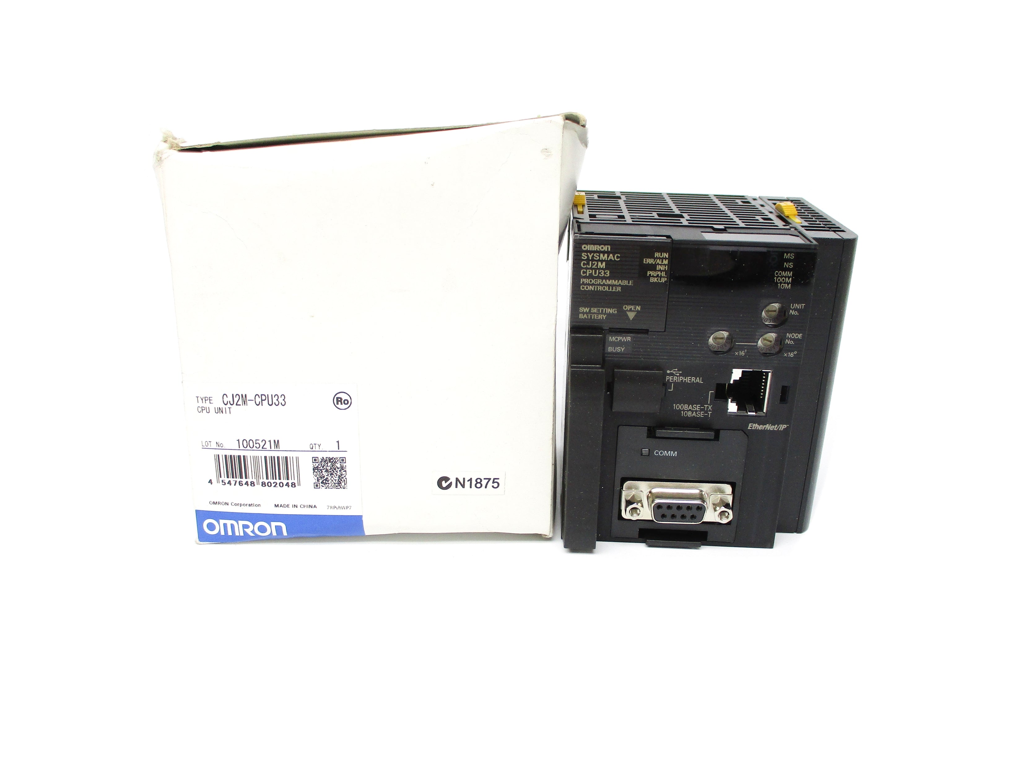 OMRON CJ2M-CPU33 NSMP