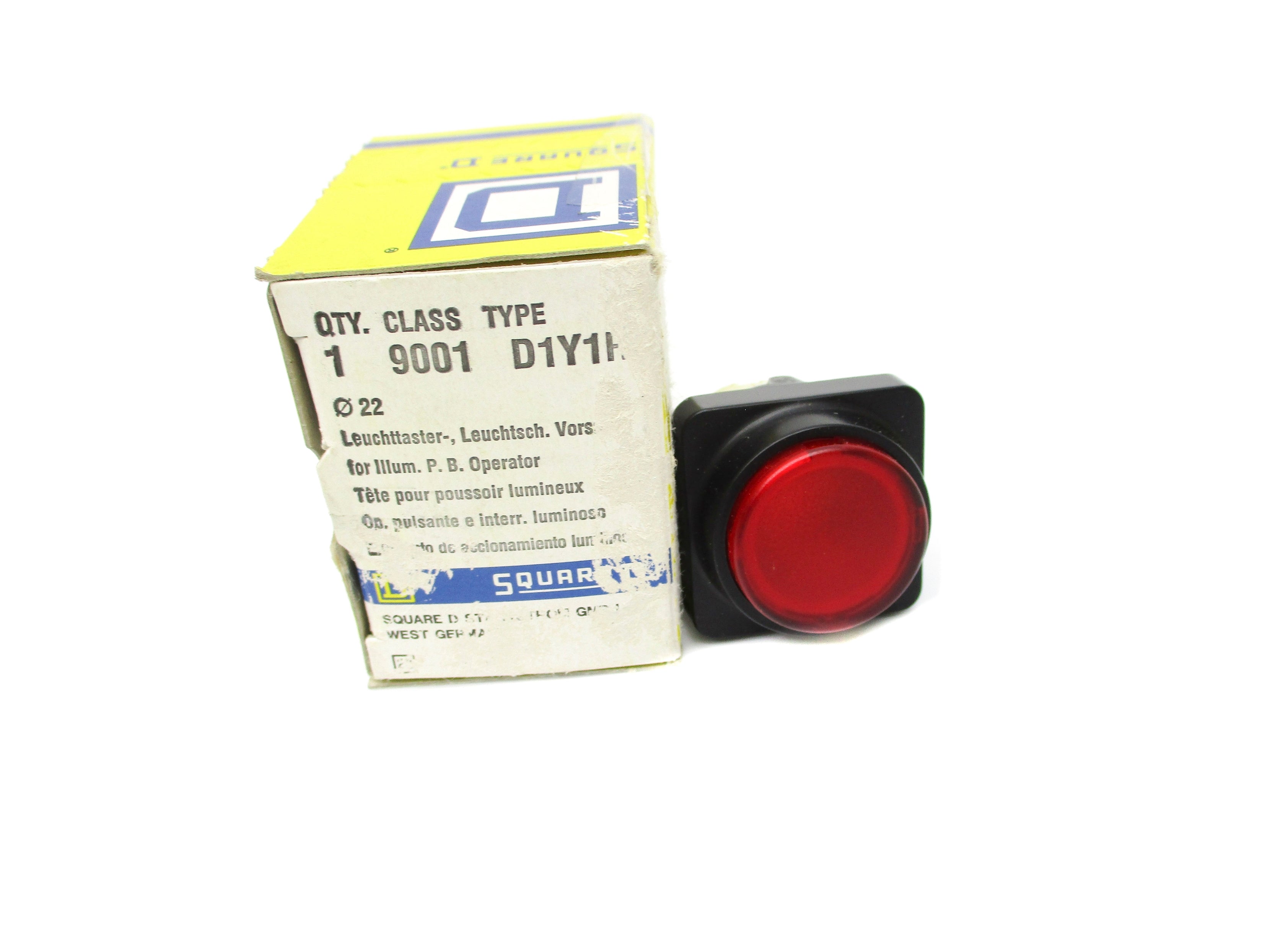 SQUARE D 9001D1Y1R NSMP