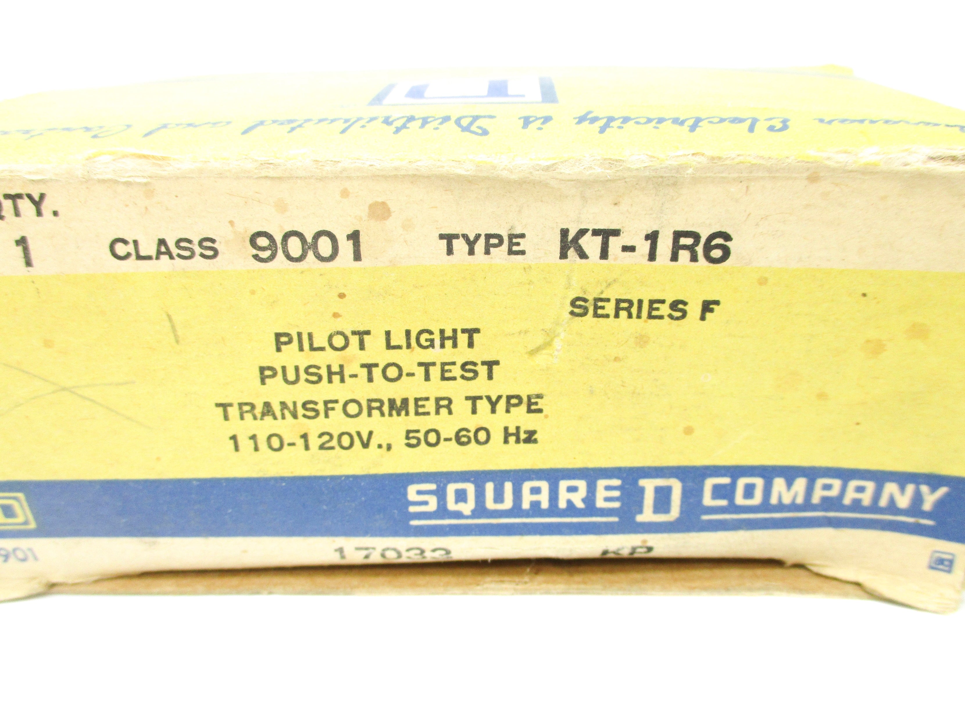 SQUARE D 9001KT1R6 SER. F NSMP