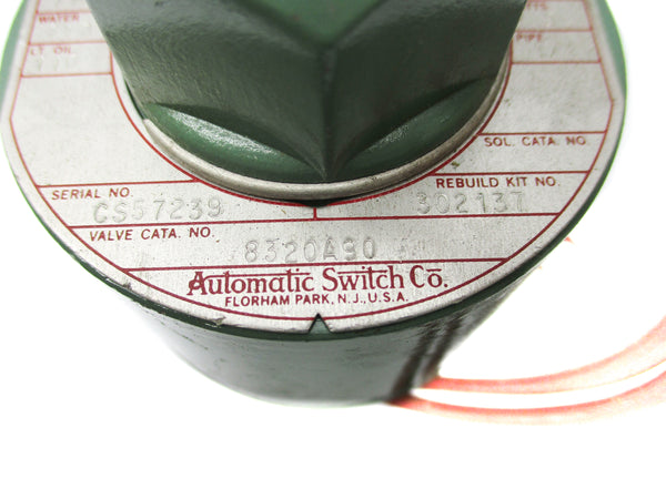 ASCO 8320A90 110-120V 110PSI 1/4" NSNP