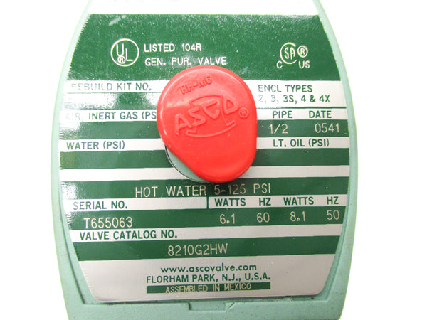 ASCO 8210G2HW 110/120V NSNP