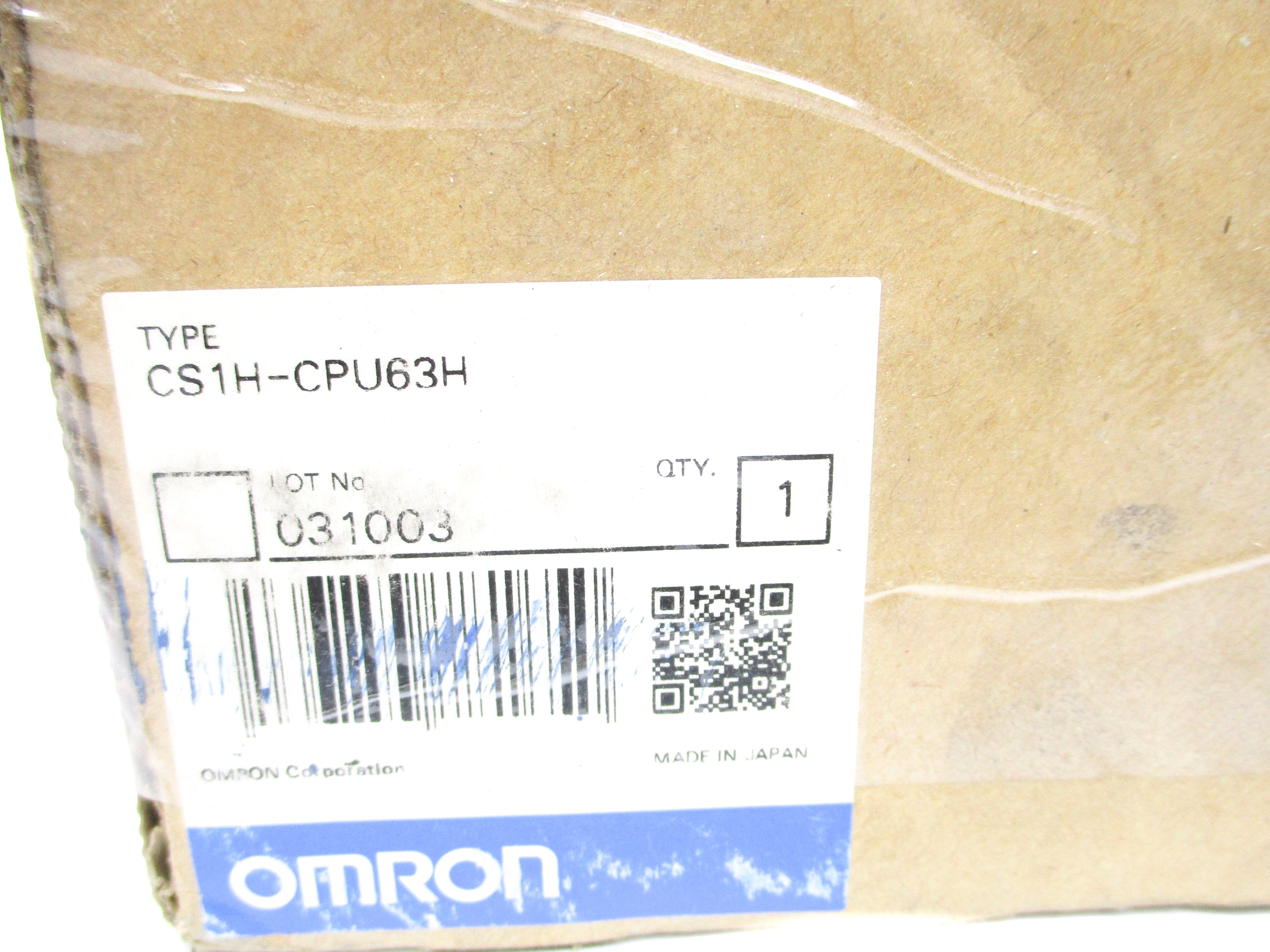 OMRON CS1H-CPU63H NSMP
