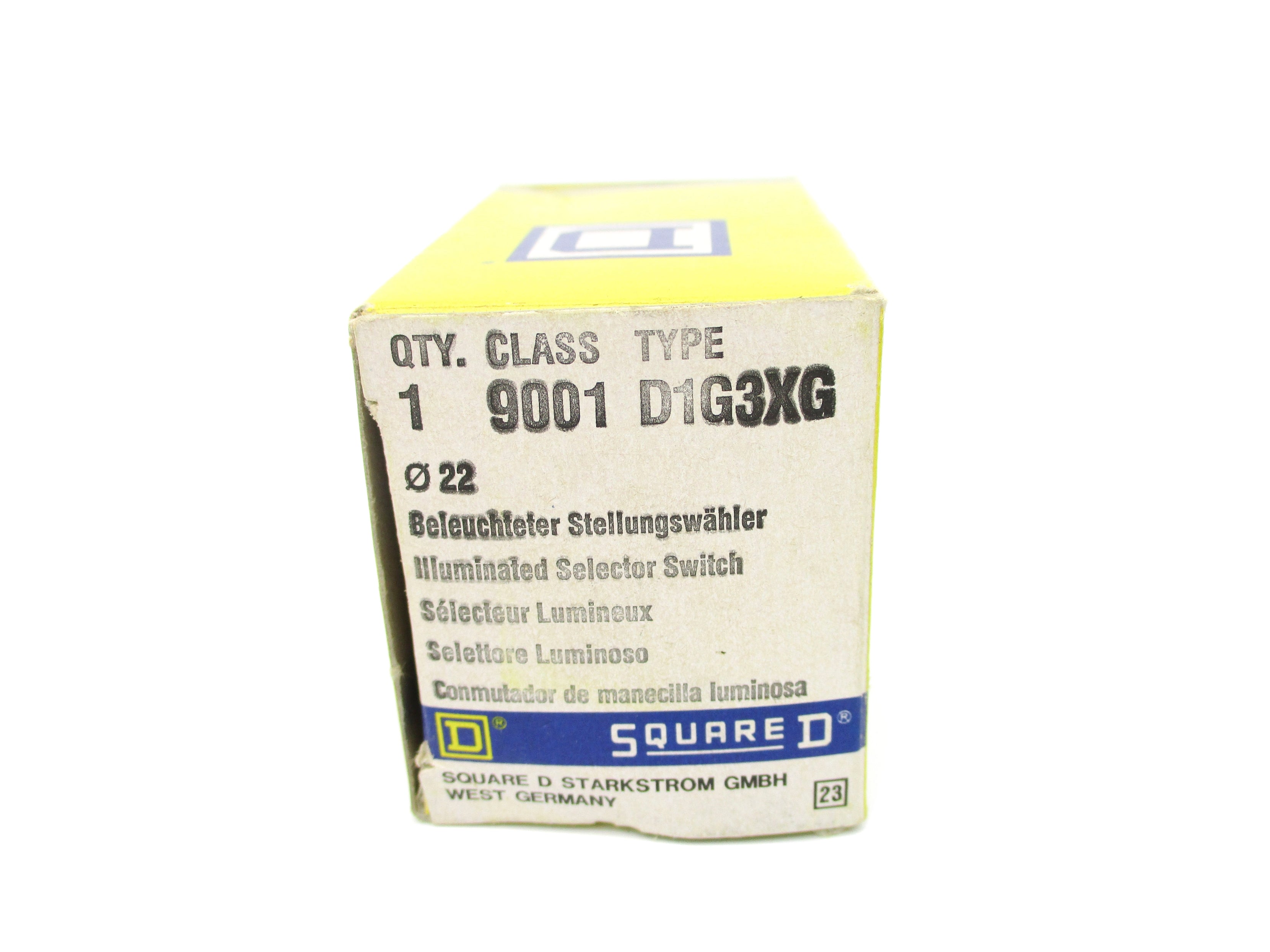 SQUARE D 9001D1G3XG NSMP