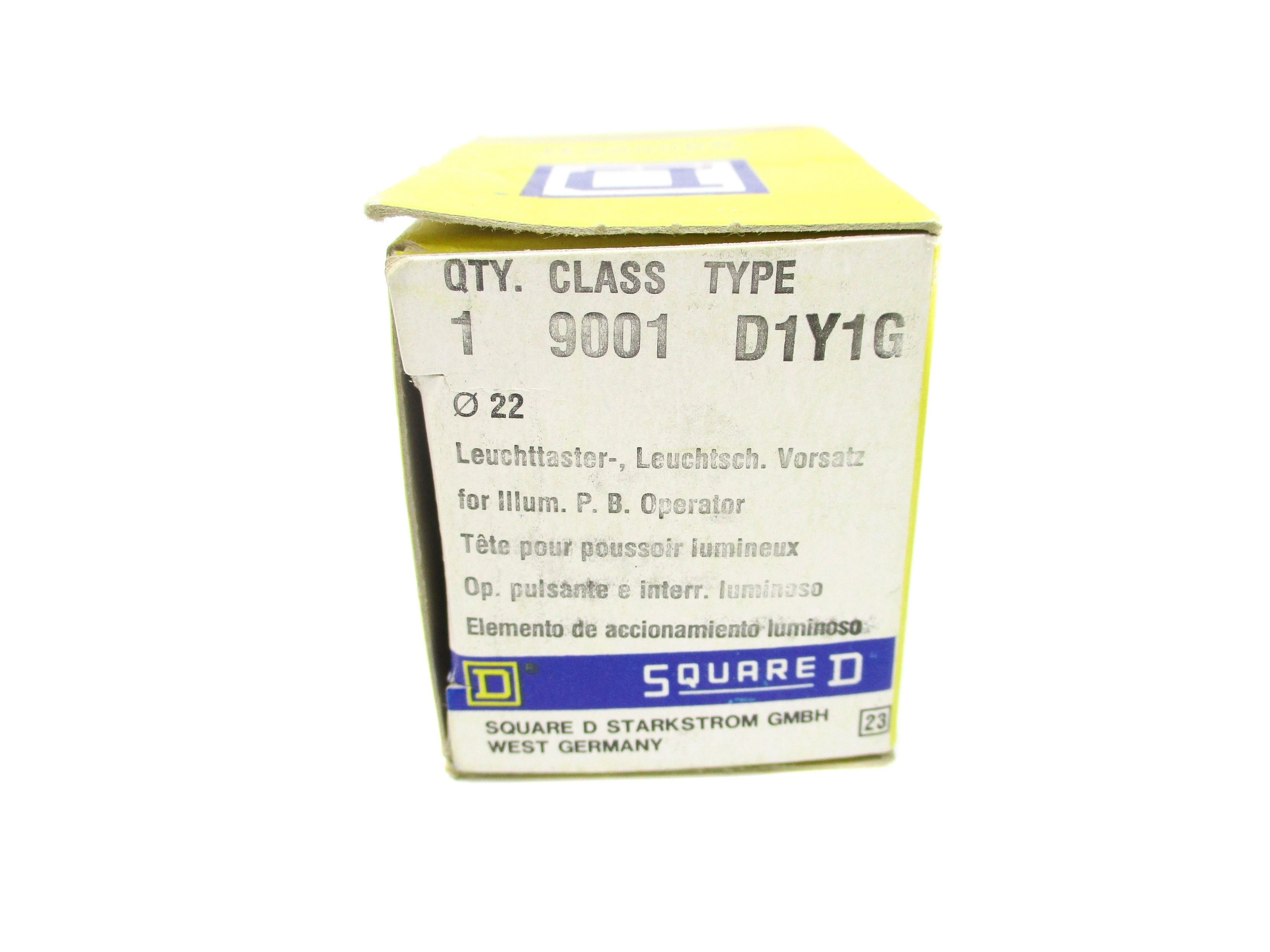 SQUARE D 9001D1Y1G NSMP