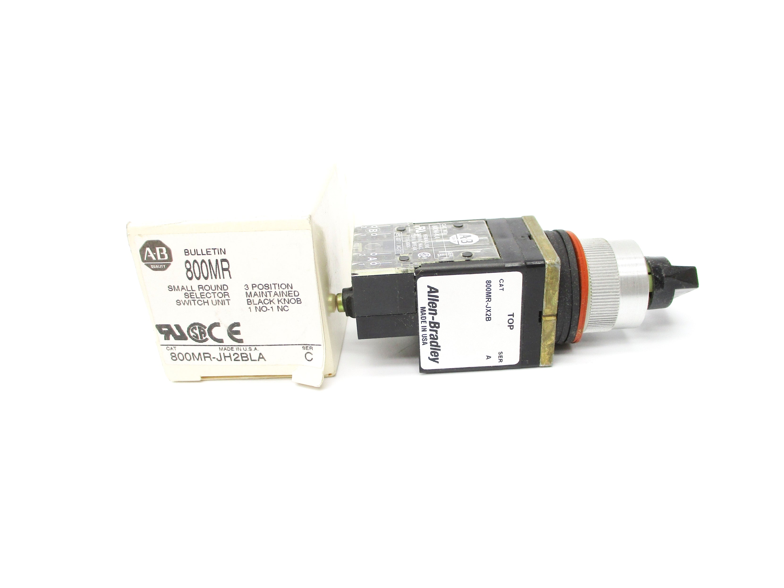 ALLEN BRADLEY 800MR-JH2BLA SER. C (WH) NSMP