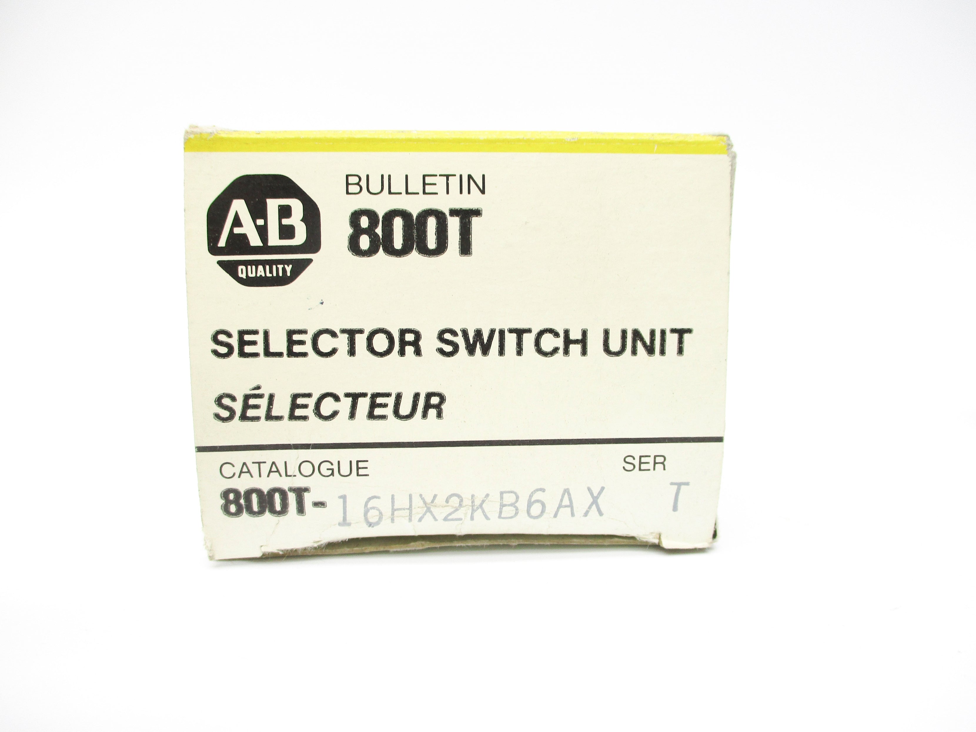 INDUSTRIAL SPARE PART 800T-16HX2KB6AX SER. T (BK/YL) NSMP