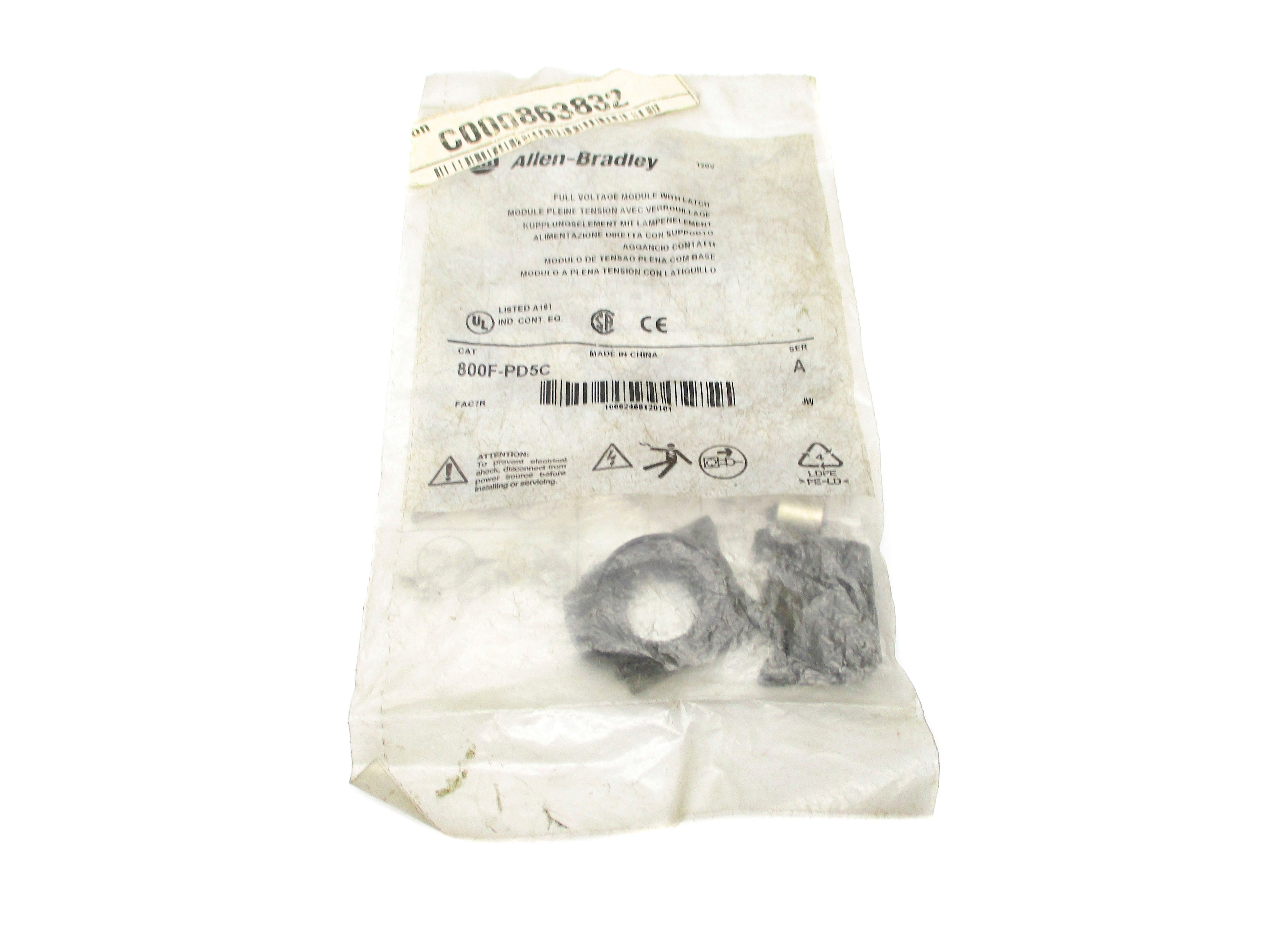 INDUSTRIAL SPARE PART 800F-PD5C SER. A 120V NSMP