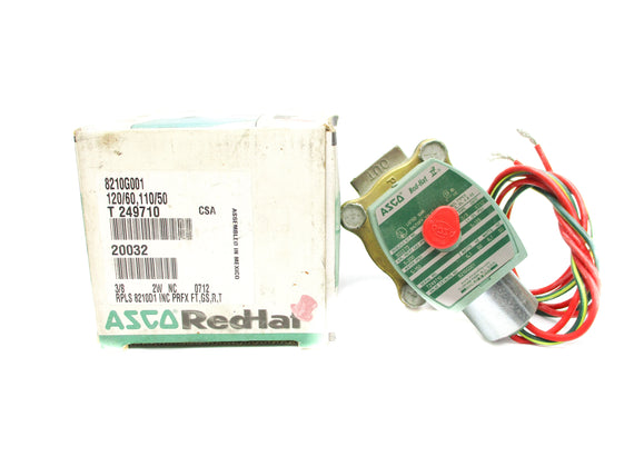 ASCO 8210G001 110/120V 5-200PSI 3/8" NSMP