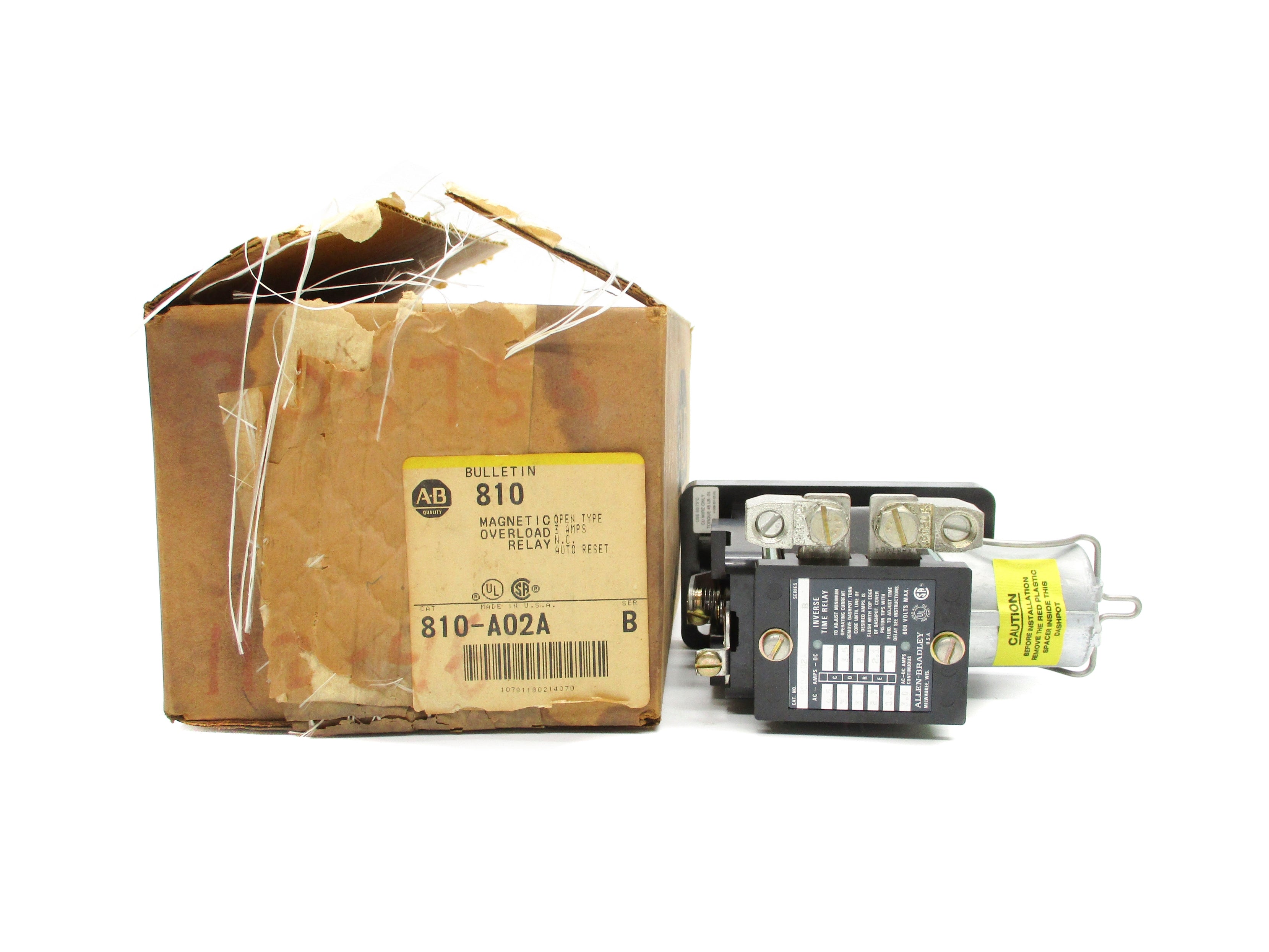 INDUSTRIAL SPARE PART 810-A02A SER. B 600V 3.0A (BR/YL) NSMP