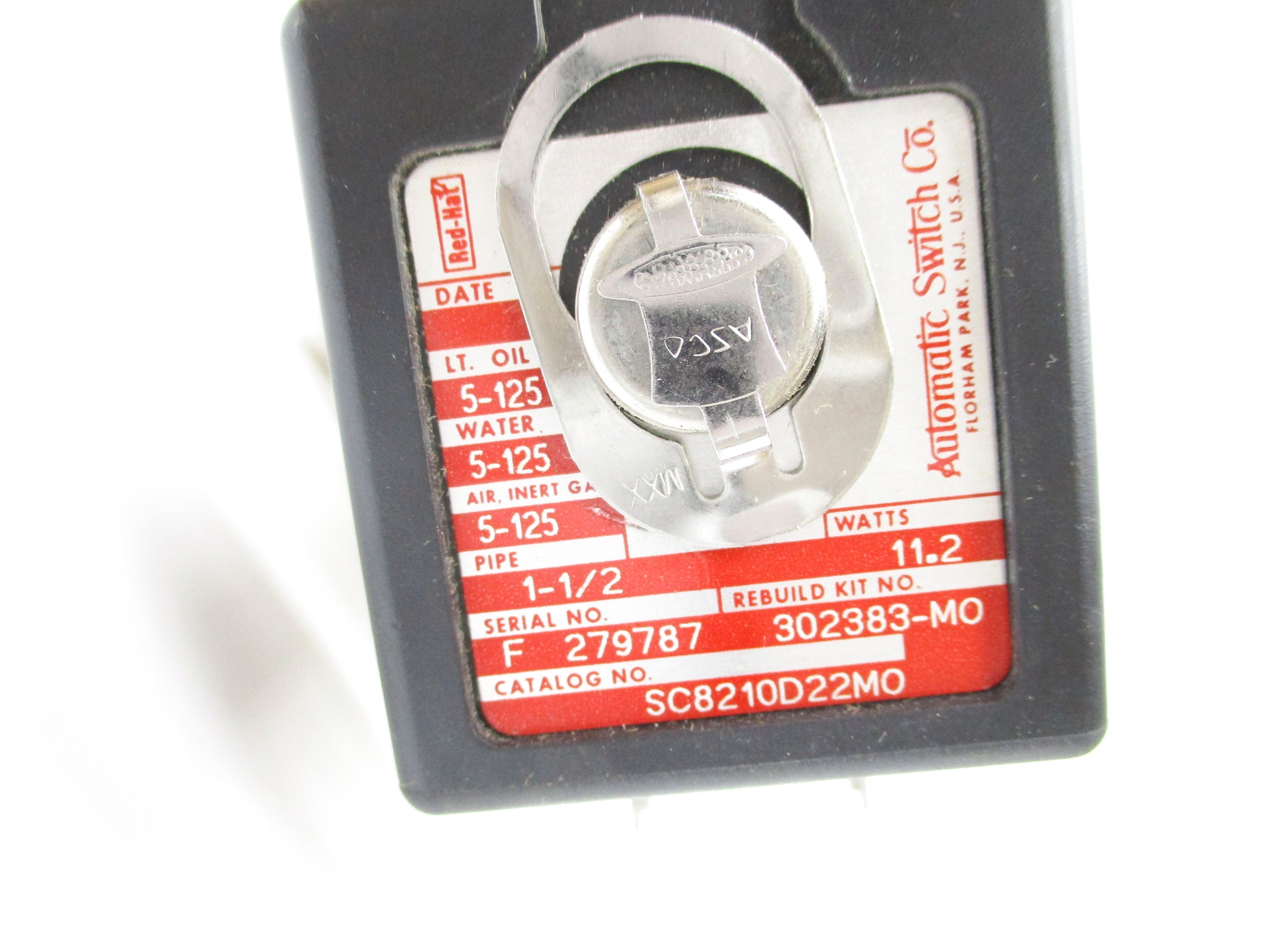 ASCO SC8210D22MO 24VDC 5-125PSI NSNP