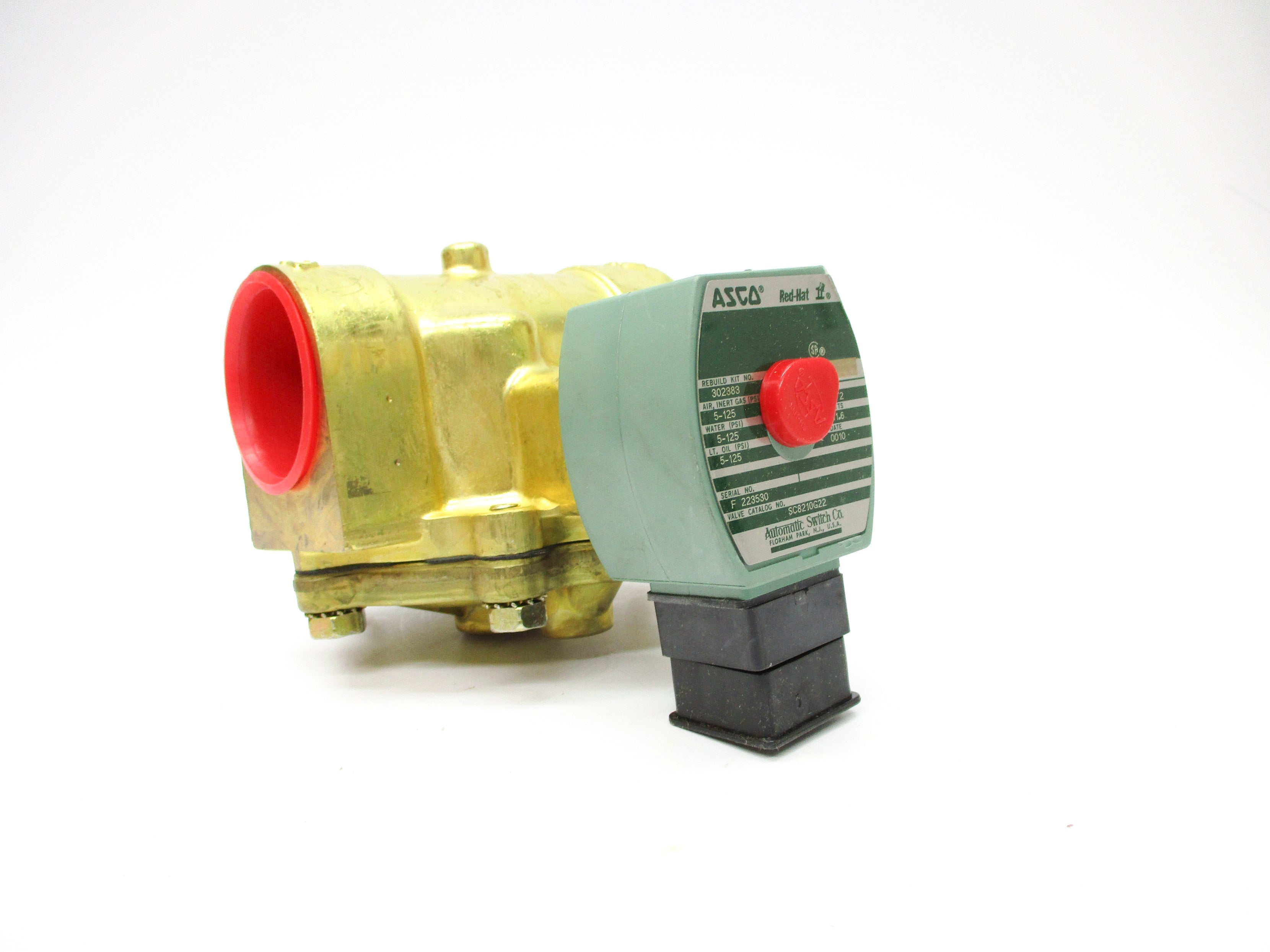 ASCO SC8210G22 24VDC 5-125PSI NSNP