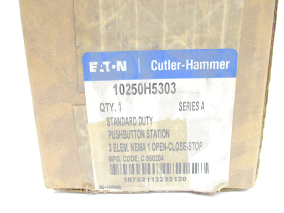 CUTLER HAMMER 10250H5303 SER. A NSMP