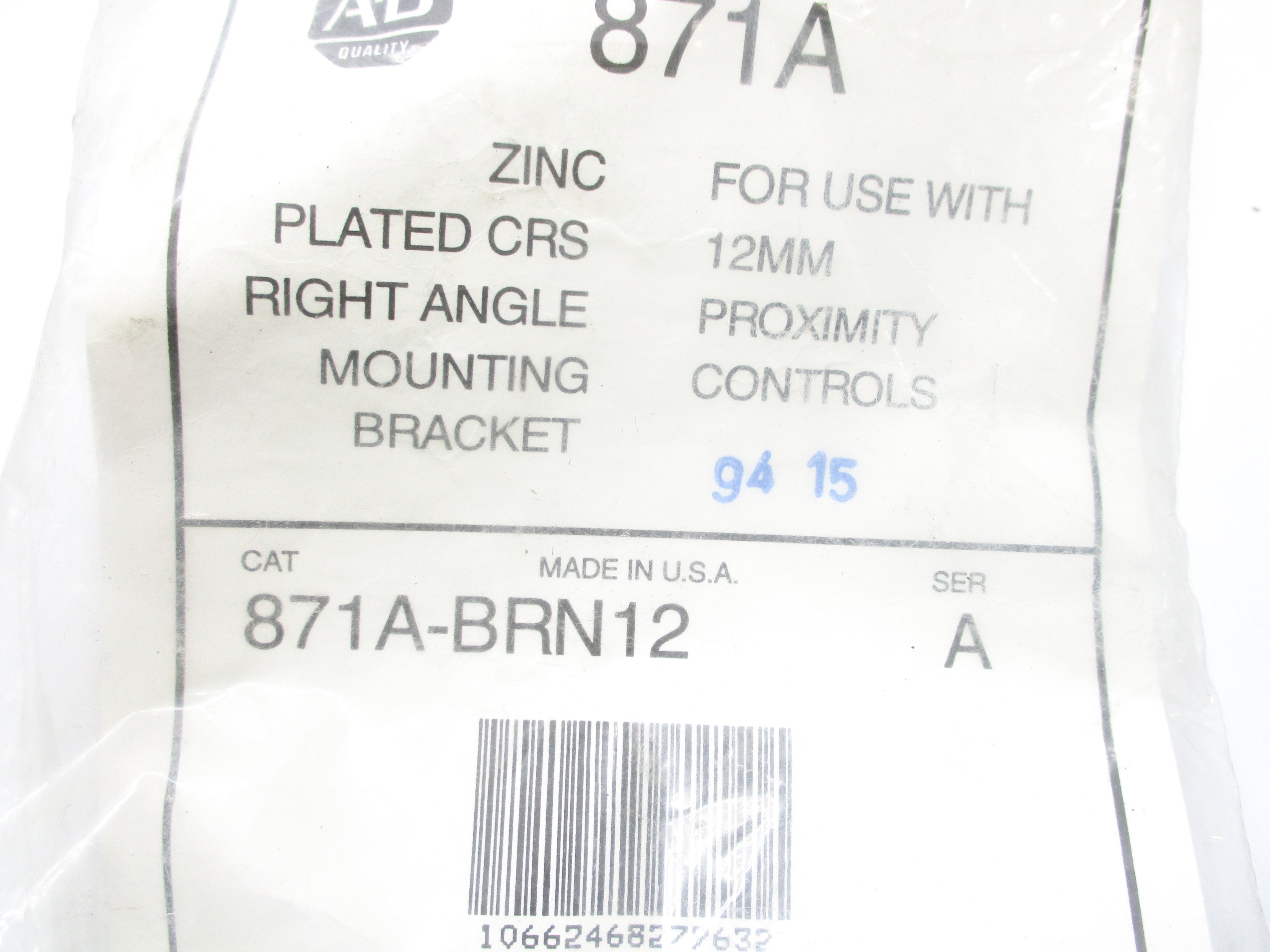 INDUSTRIAL SPARE PART 871A-BRN12 SER. A NSMP