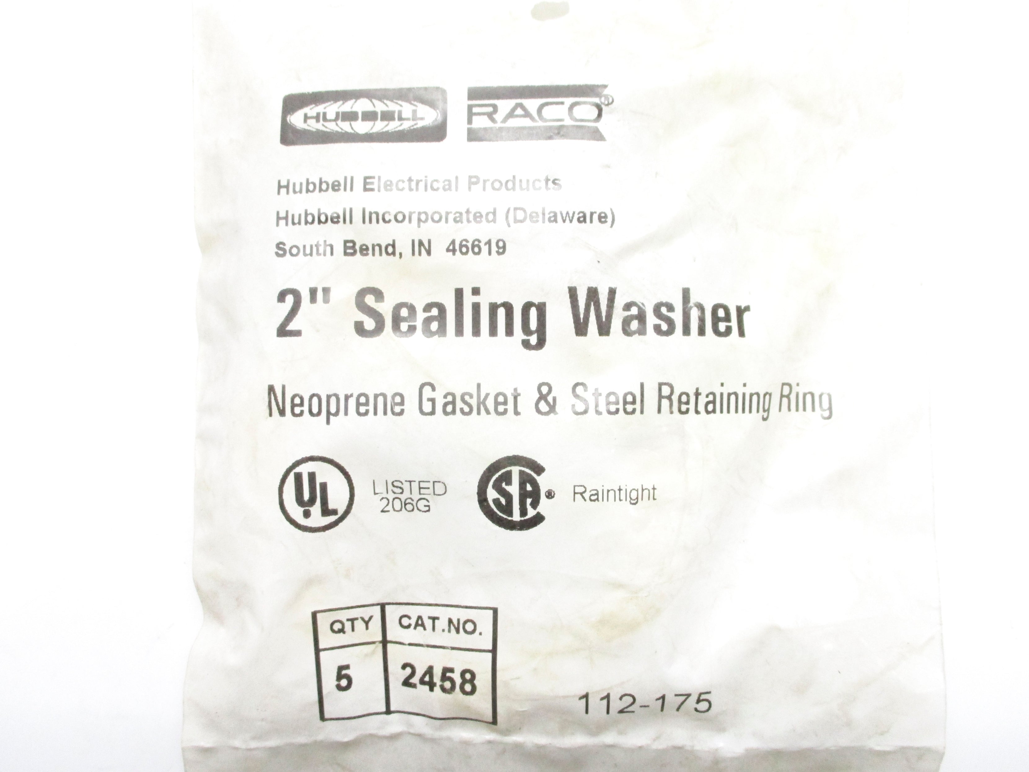 HUBBELL 2458 (PKG OF 5) NSMP
