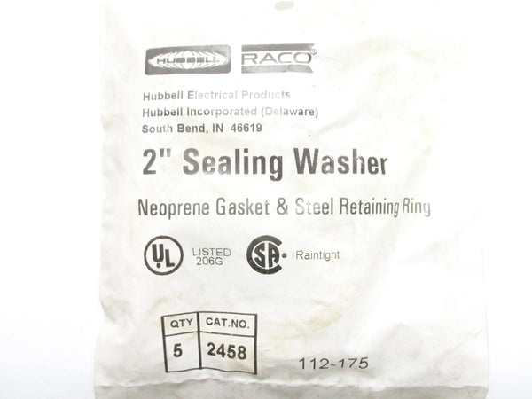 HUBBELL 2458 (PKG OF 5) NSMP