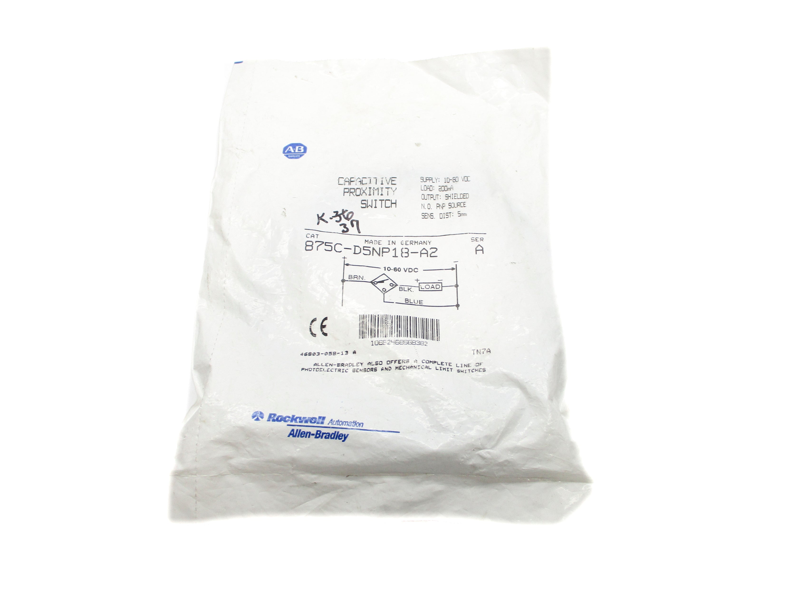 INDUSTRIAL SPARE PART 875C-D5NP18-A2 SER. A NSMP
