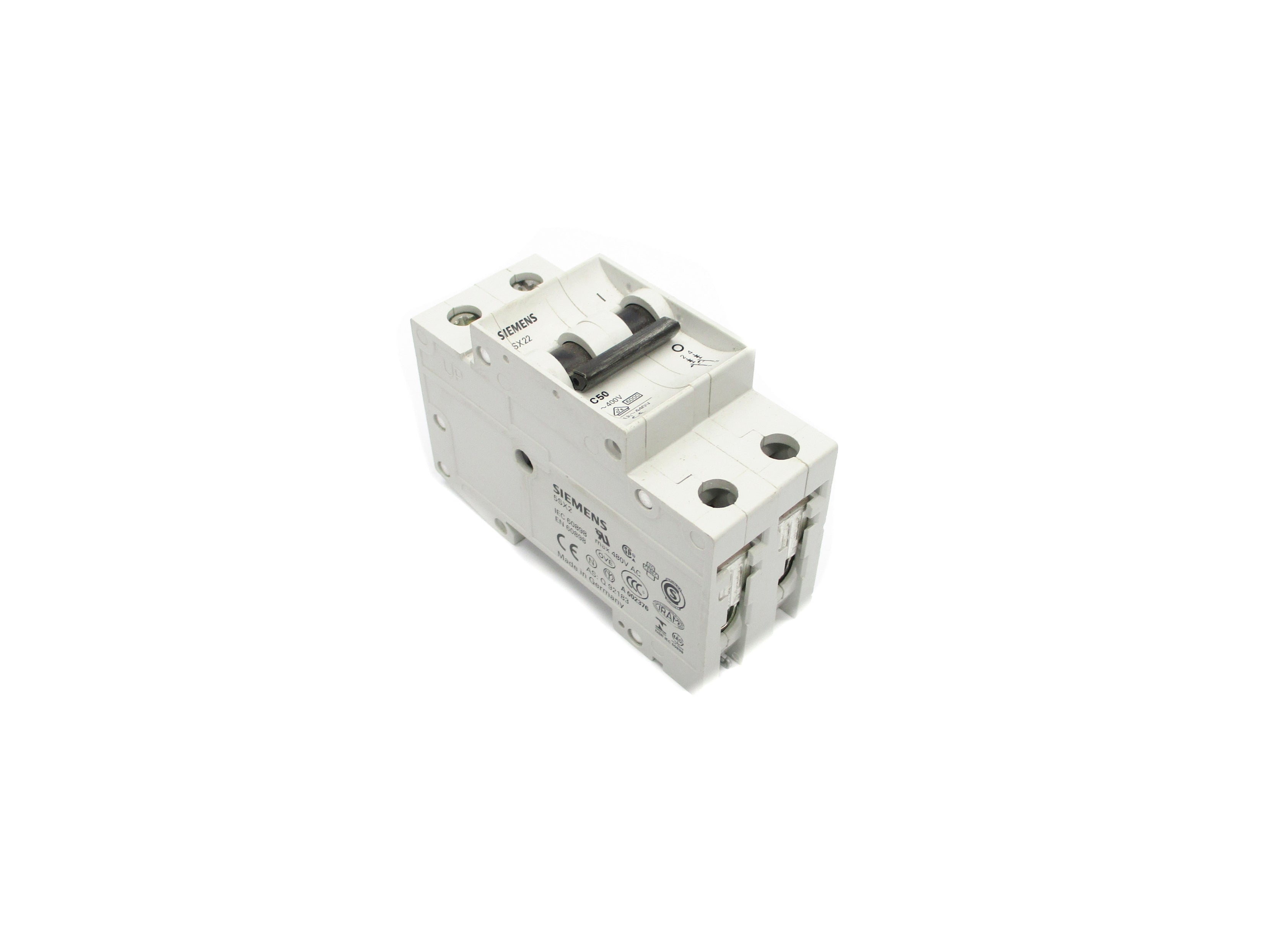 SIEMENS 5SX22-C50 50A 400V UNMP