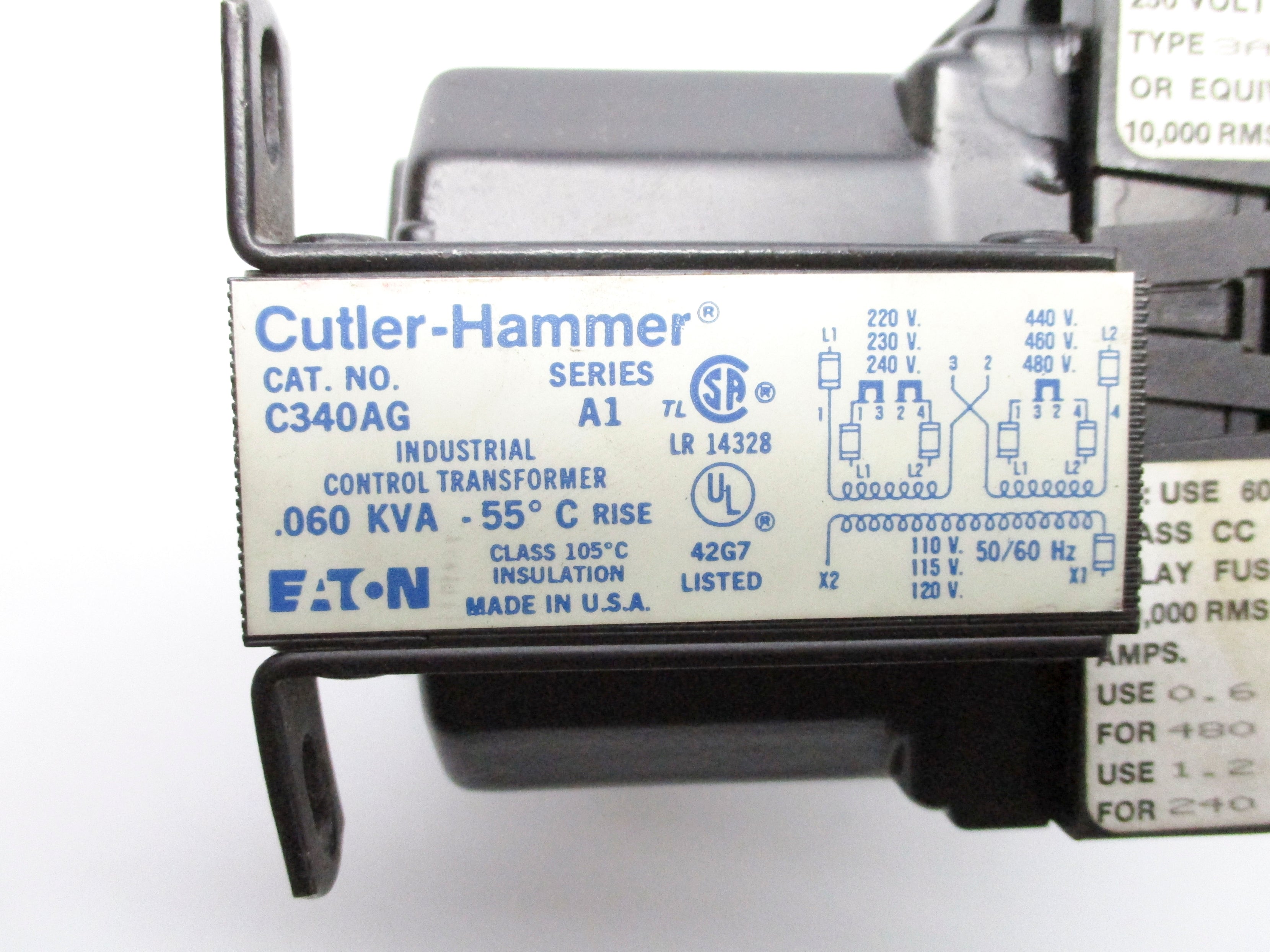CUTLER HAMMER C340AG SER. A1 NSNP