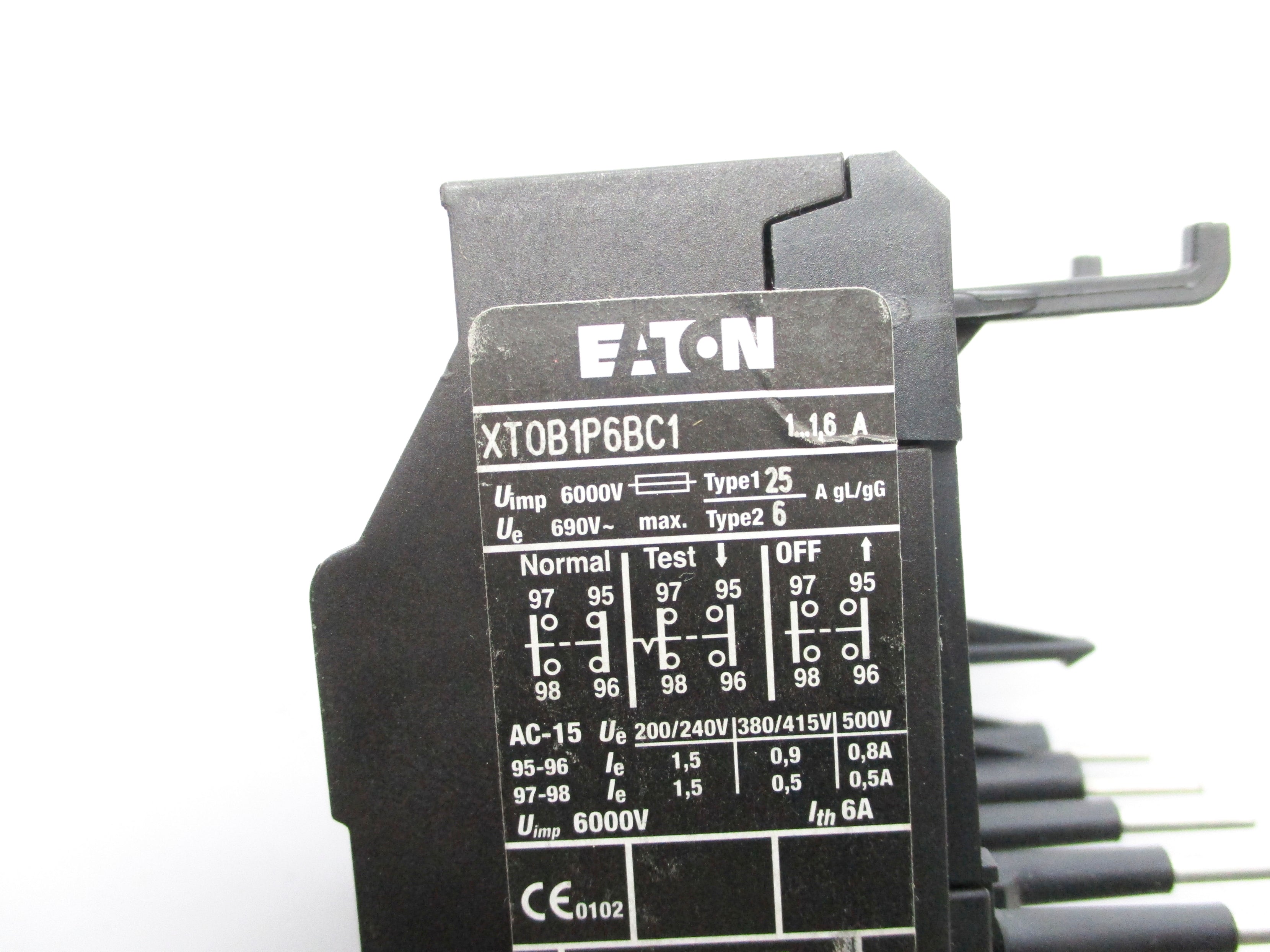 EATON XTOB1P6BC1 1-1.6A NSNP
